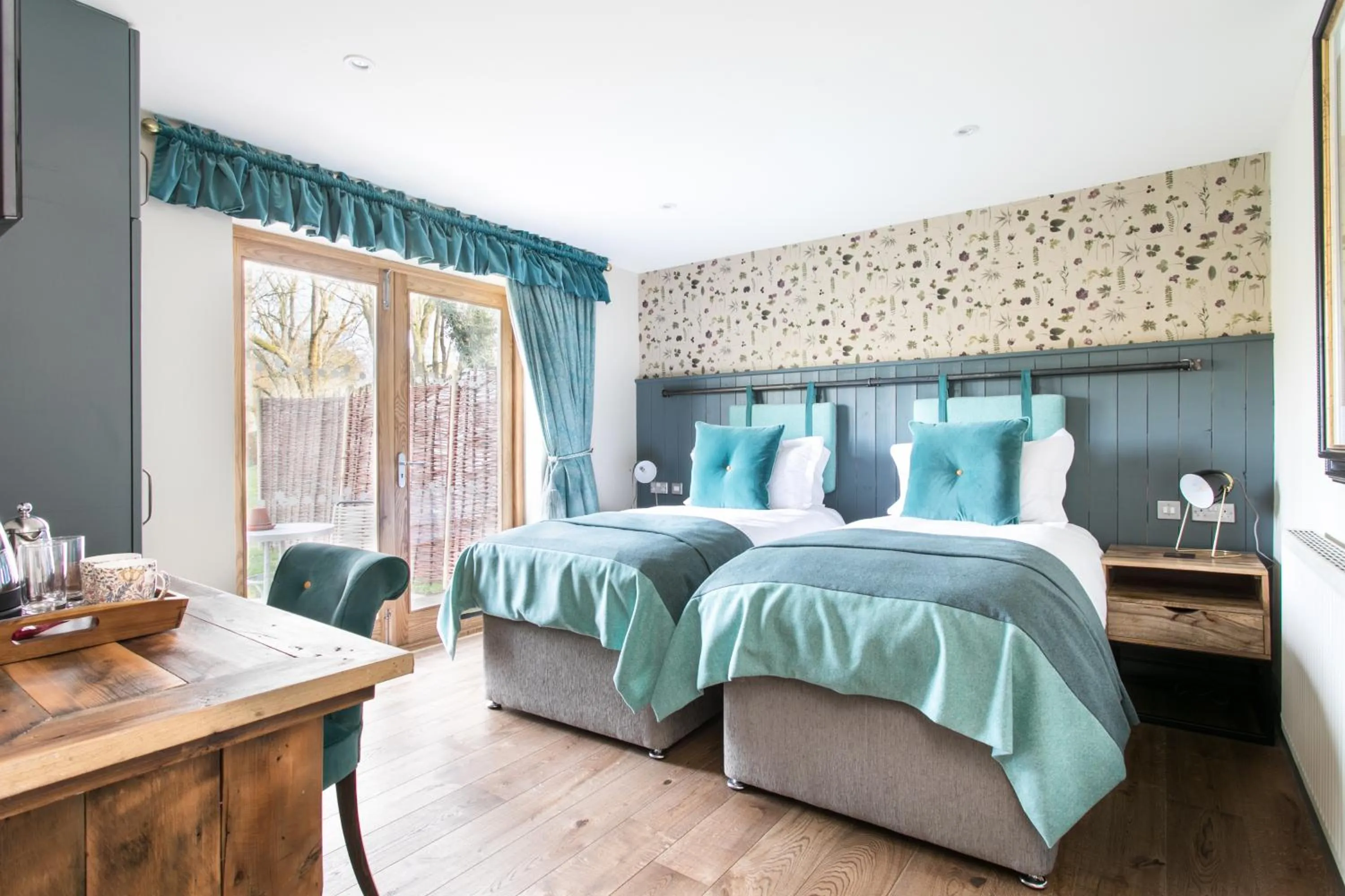 Bed in The Green Dragon Inn