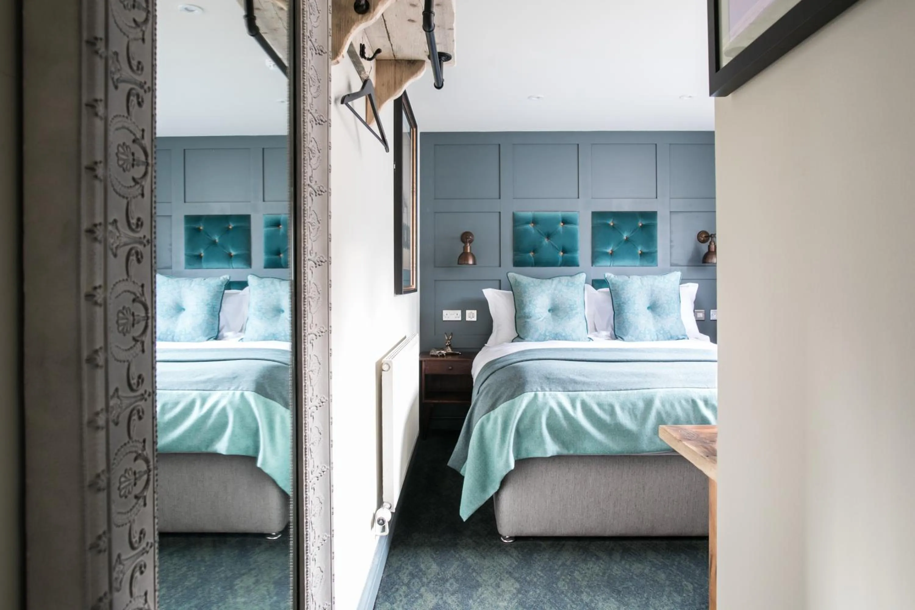 Bed in The Green Dragon Inn