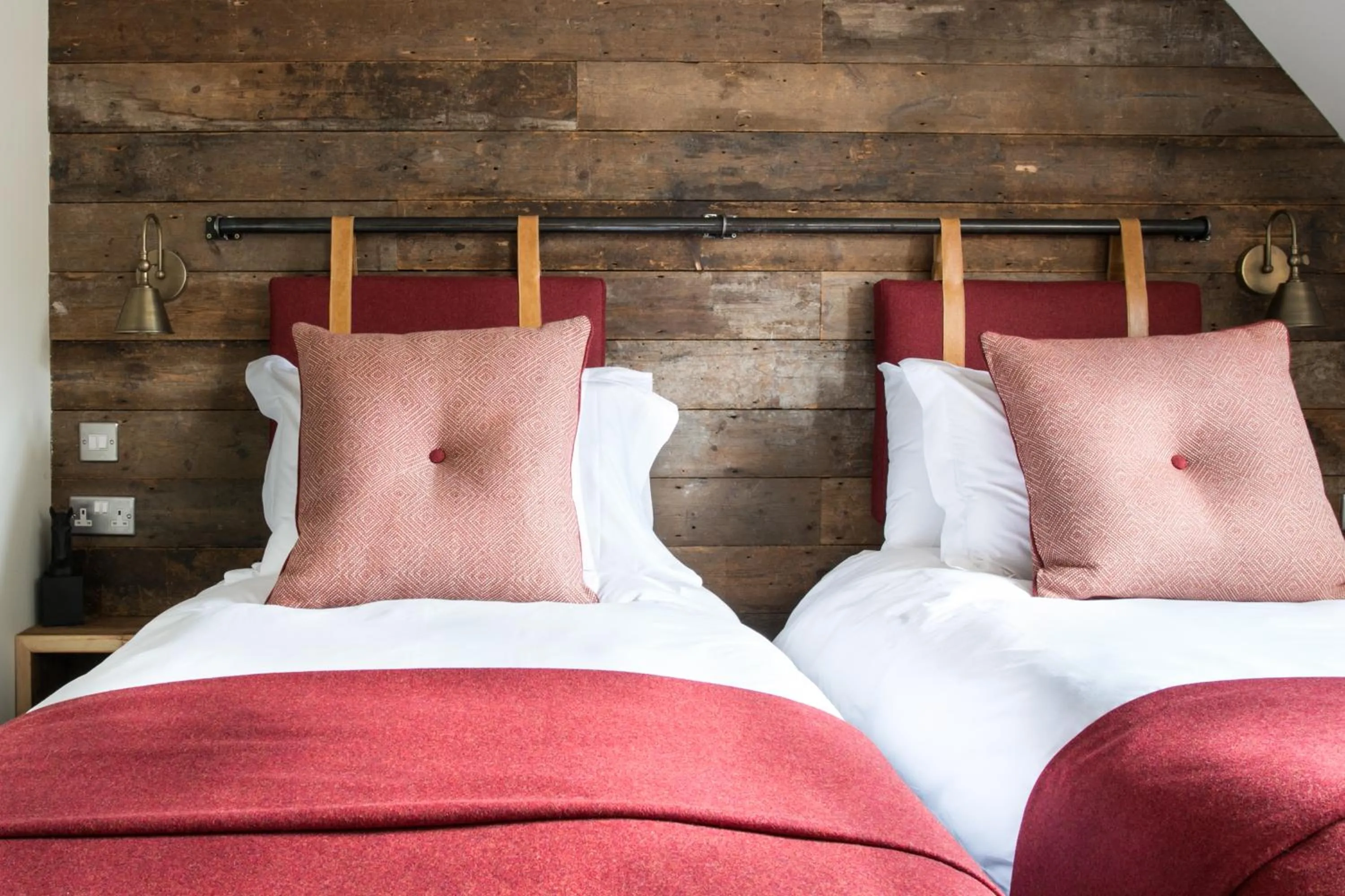 Bed in The Green Dragon Inn