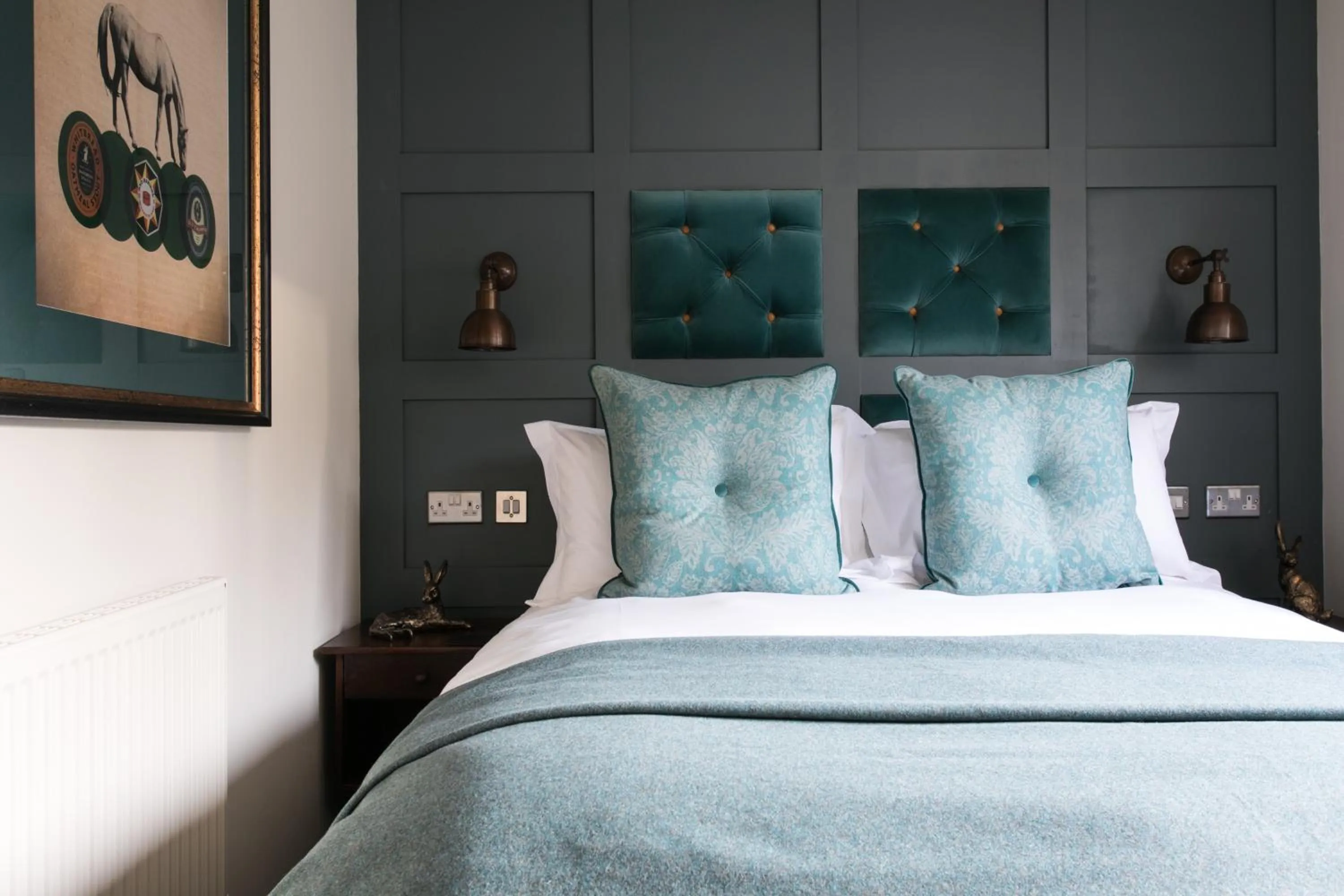 Bed in The Green Dragon Inn