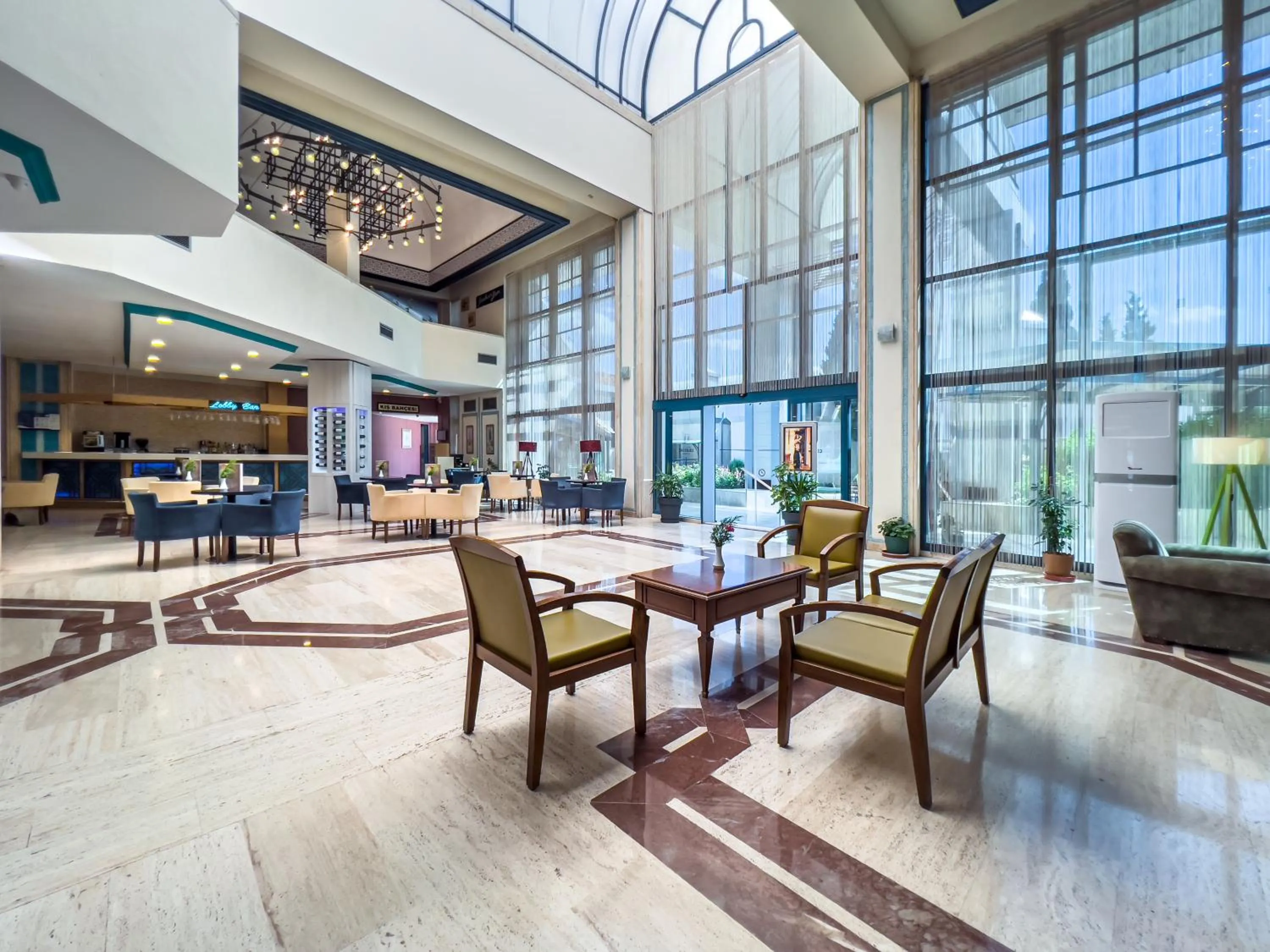 Lobby or reception in Spa Hotel Colossae Thermal