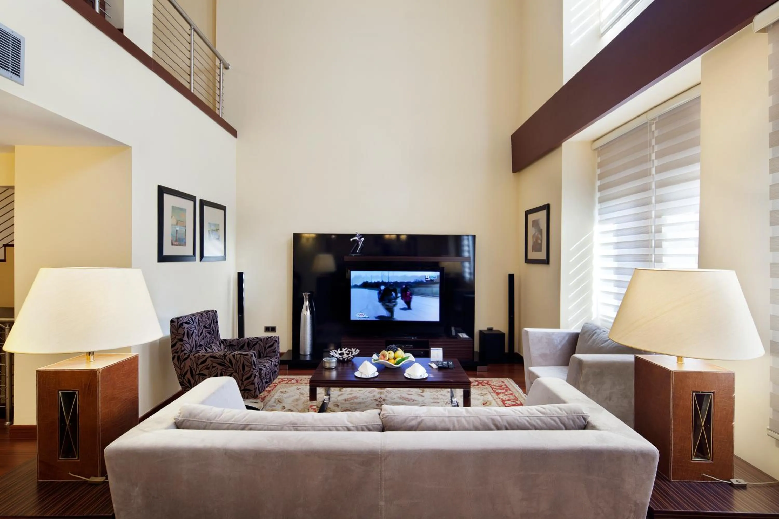 Living room, Bed in Spa Hotel Colossae Thermal