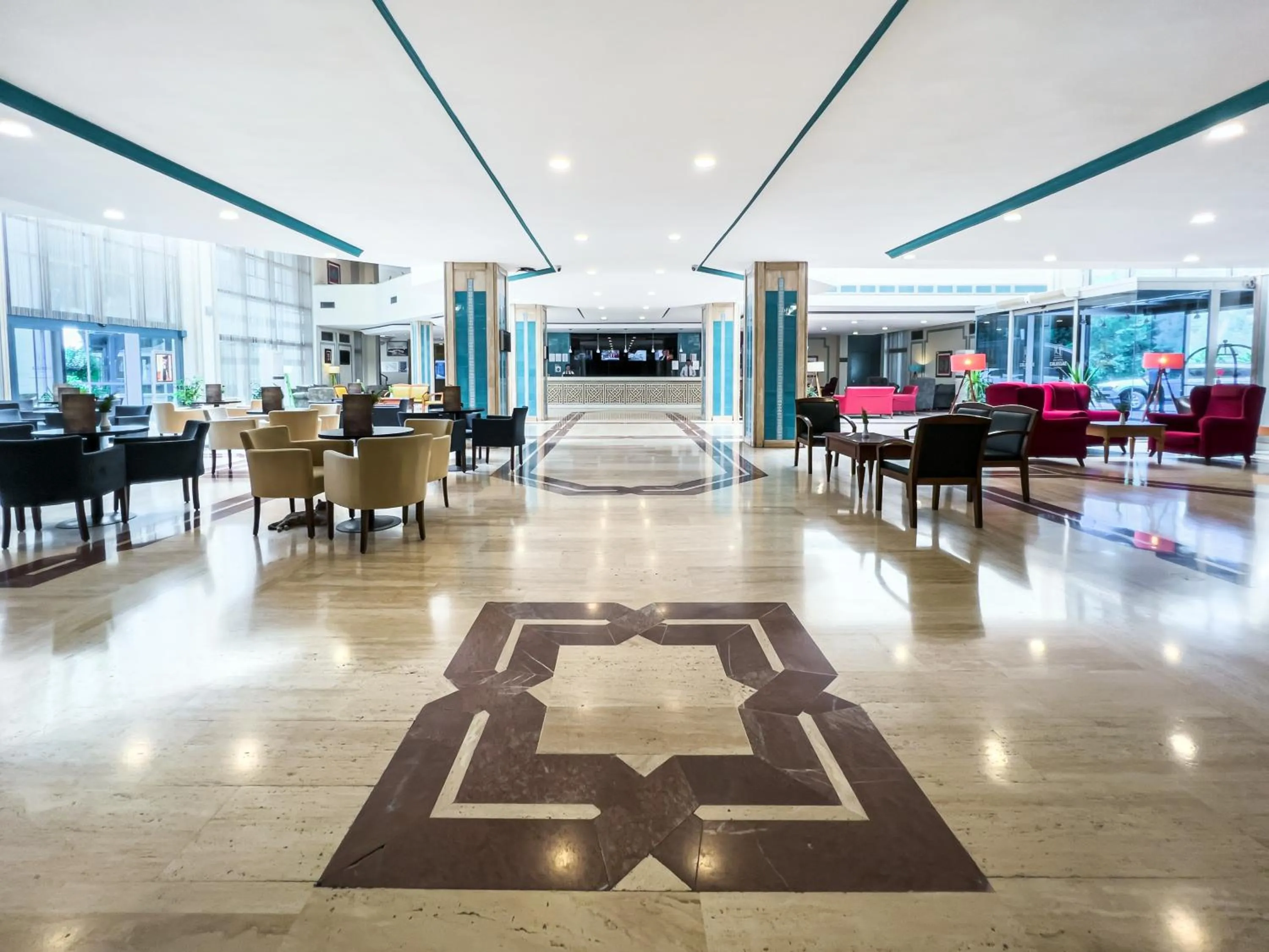 Lobby or reception in Spa Hotel Colossae Thermal