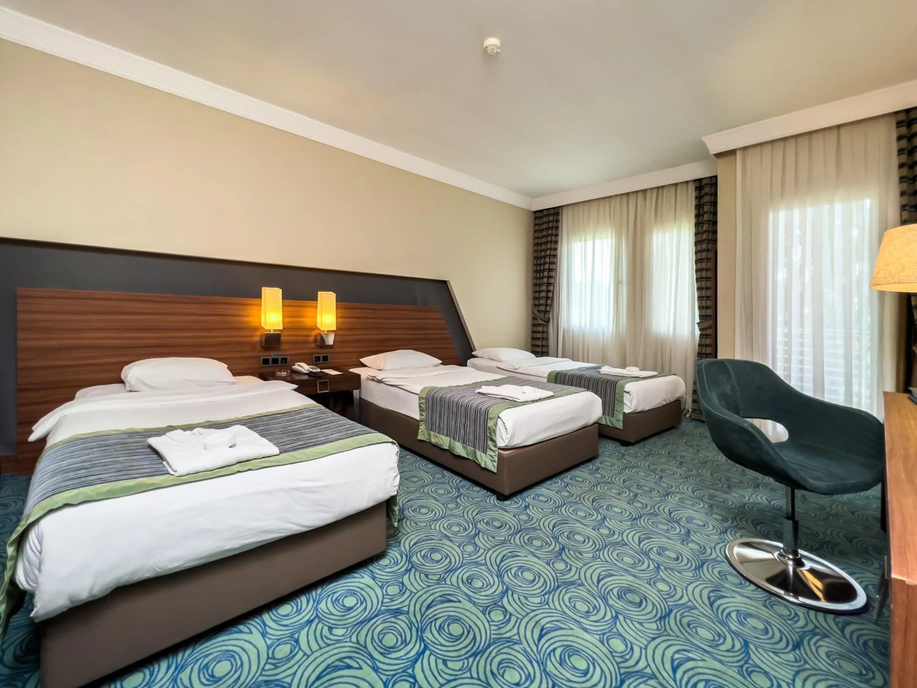 Bed in Spa Hotel Colossae Thermal