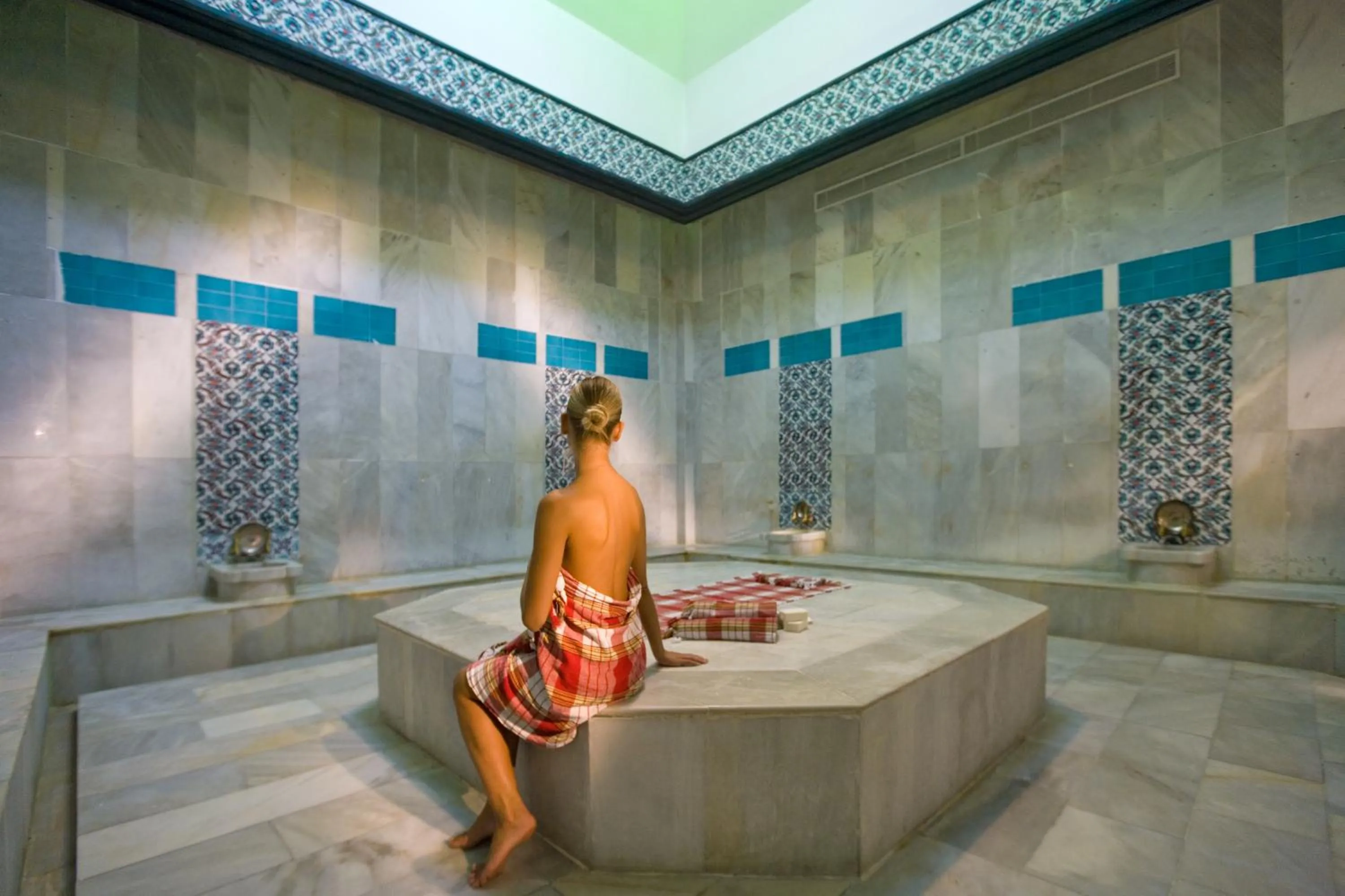 Steam room in Spa Hotel Colossae Thermal