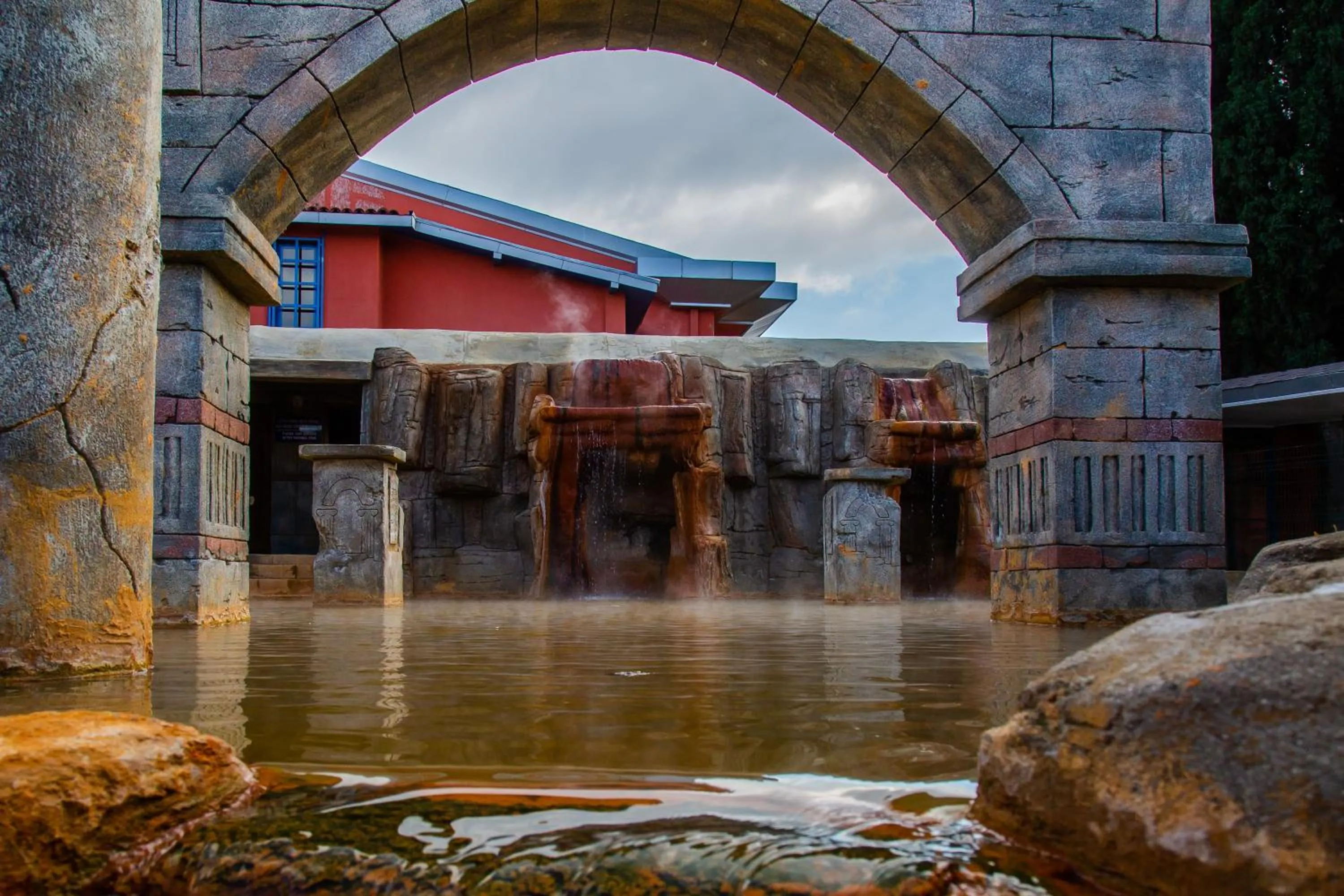Swimming pool in Spa Hotel Colossae Thermal