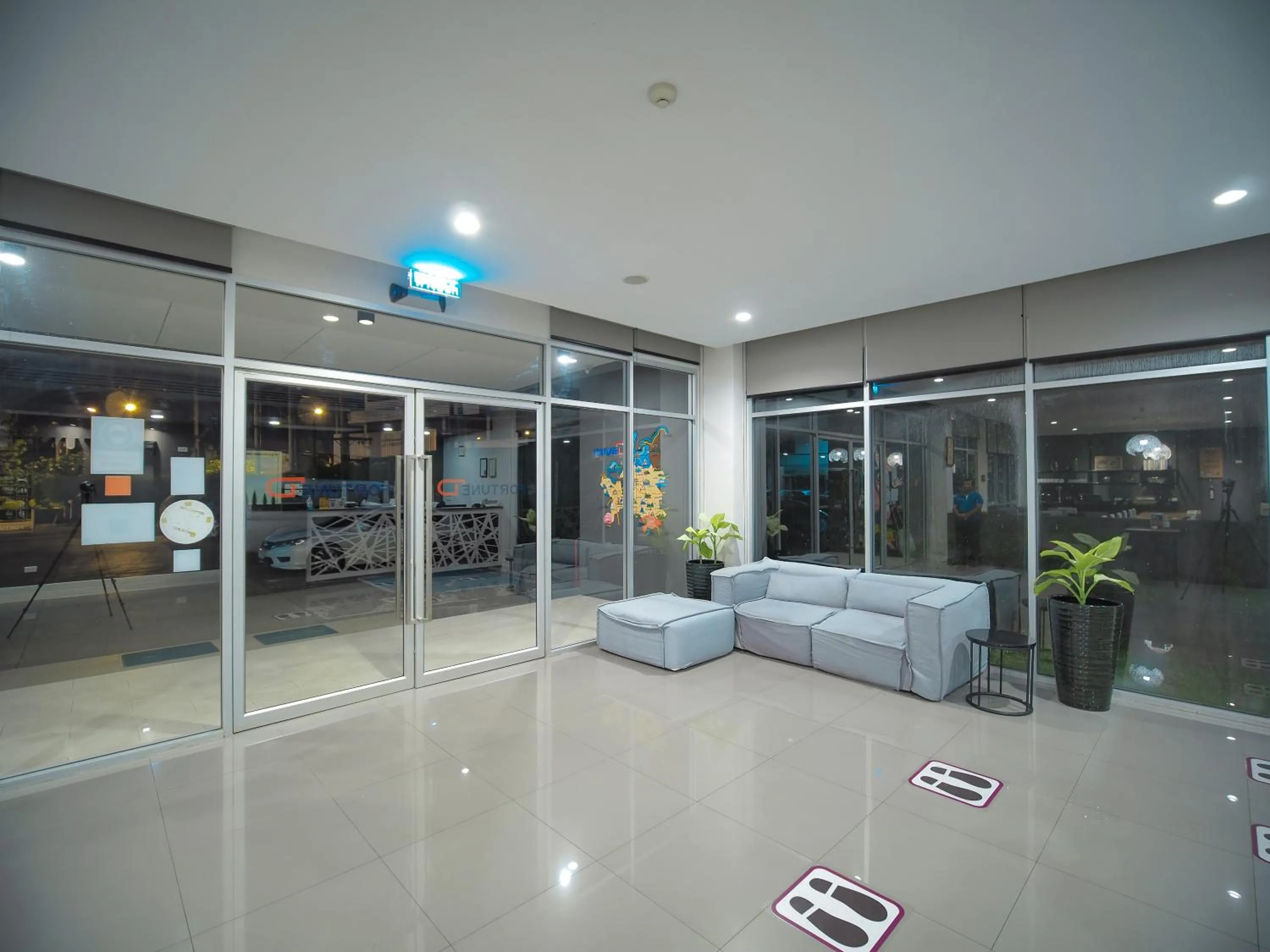 Lobby or reception in Fortune D Hotel Loei