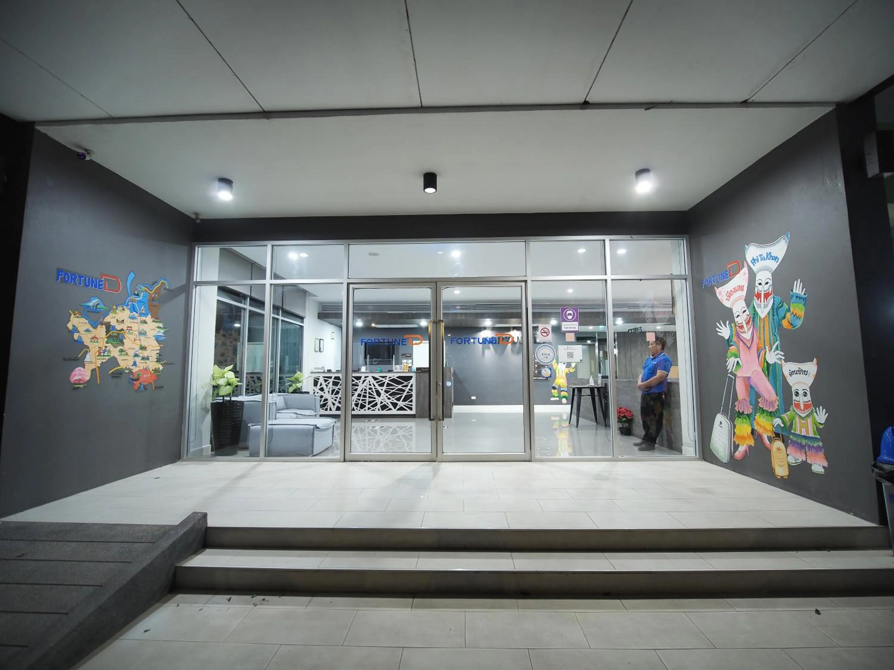 Facade/entrance in Fortune D Hotel Loei