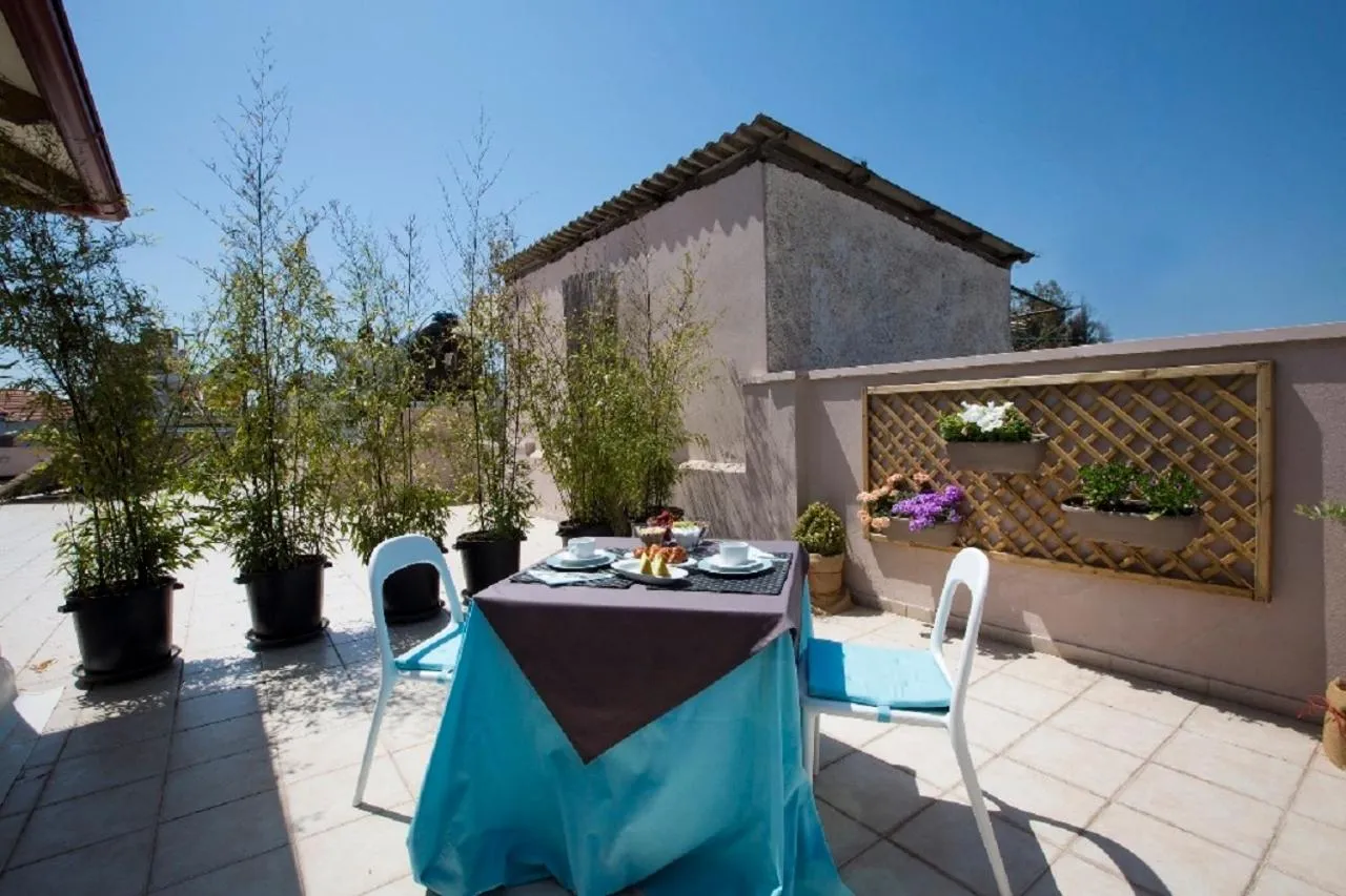 Patio in Ilion Spa Hotel