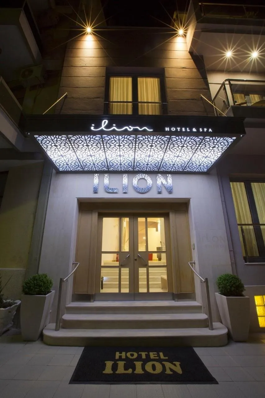 Facade/entrance in Ilion Spa Hotel