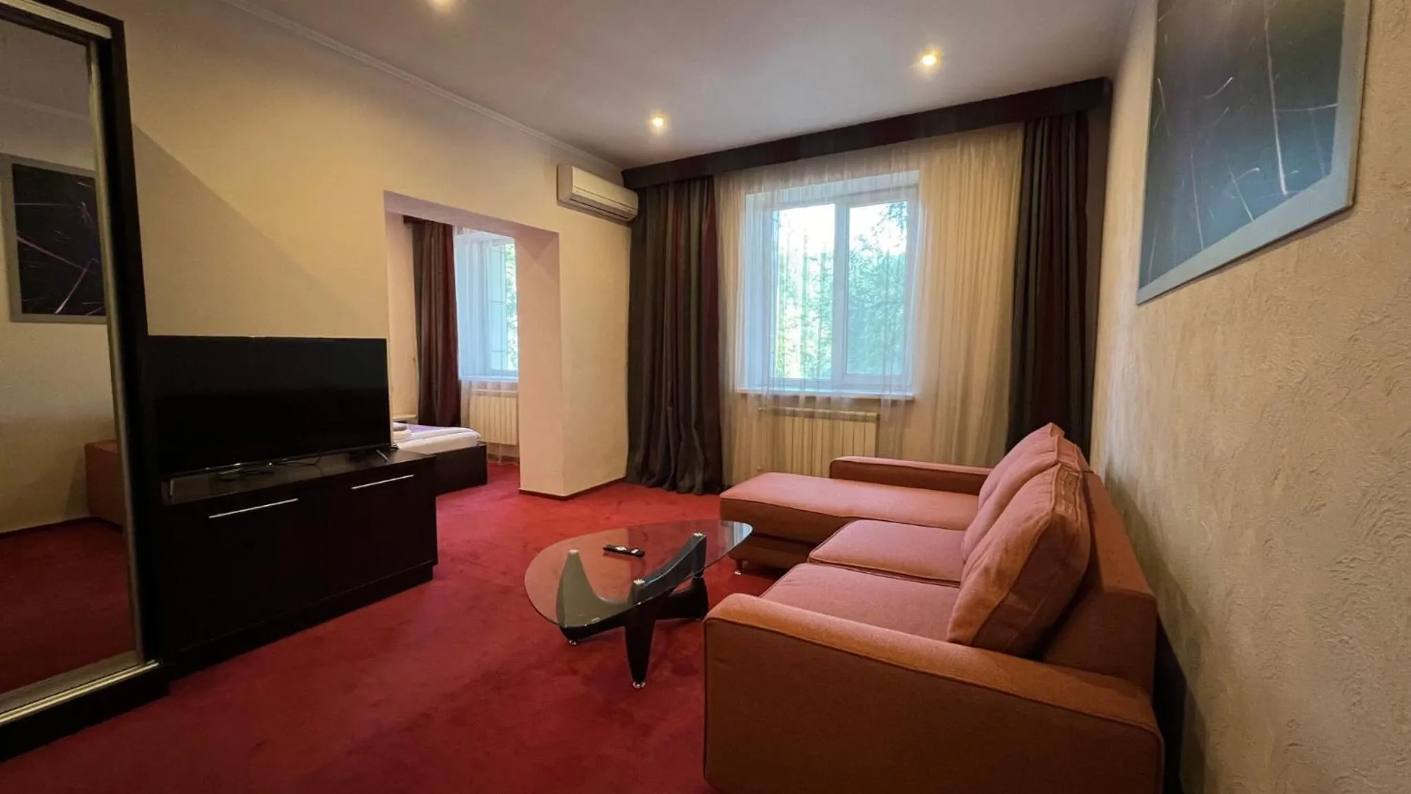 Seating area in JEPPESEN RESIDENCE