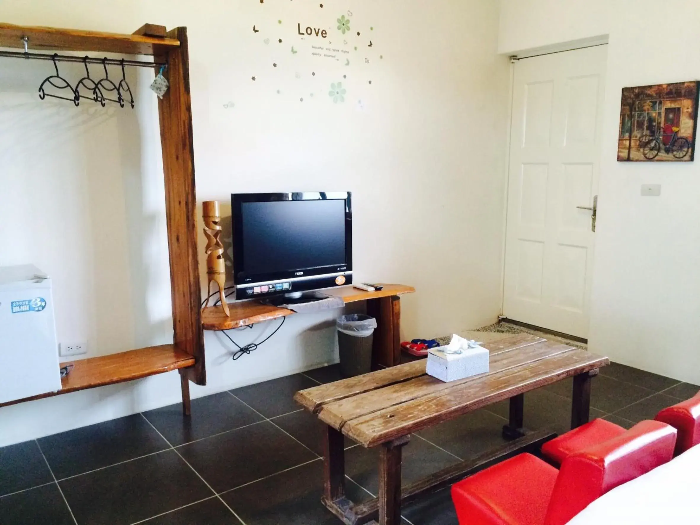 Double Room with Mountain View in Xian Qing Yu Zhi Homestay Double Room with Mountain View in Xian Qing Yu Zhi Homestay