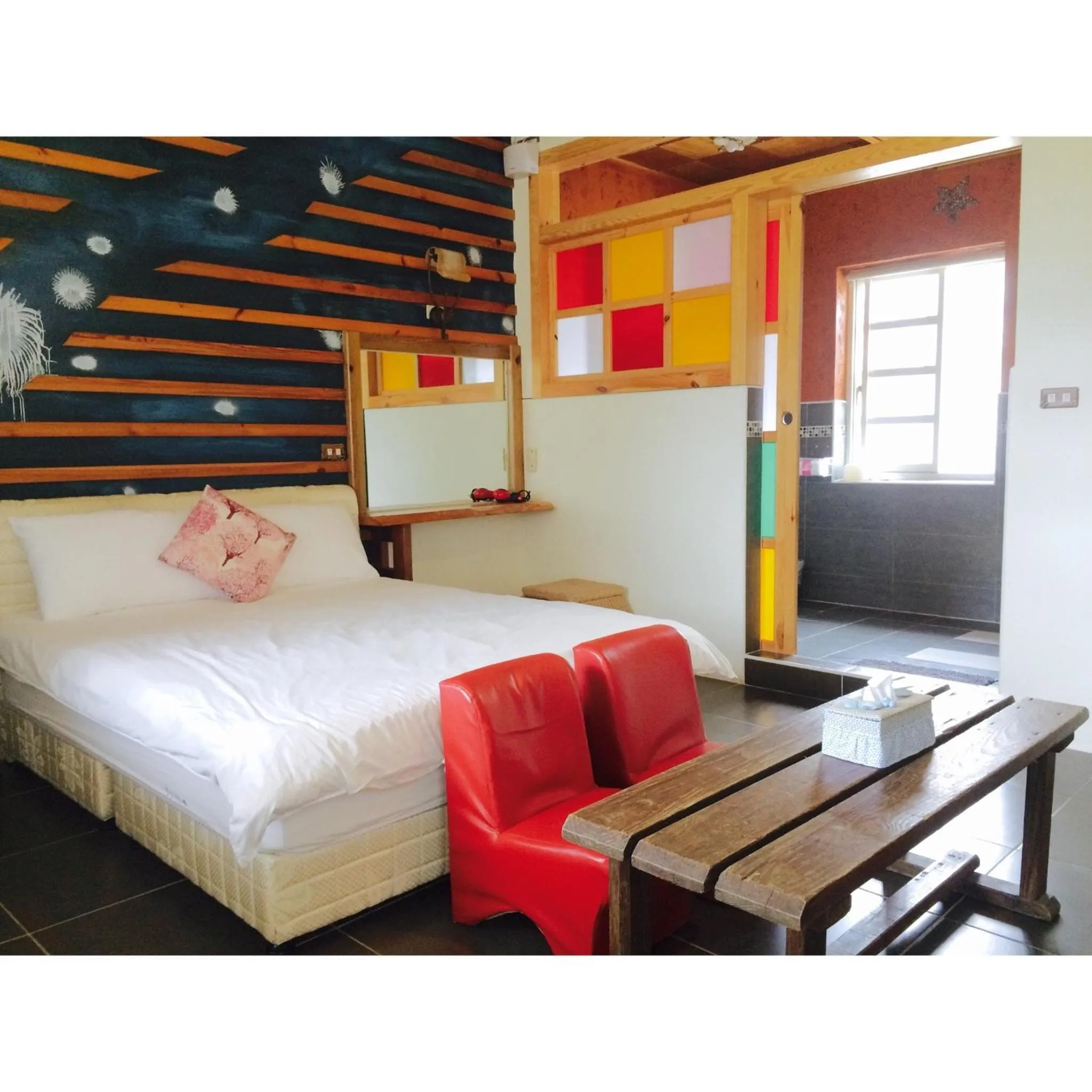 Double Room with Mountain View in Xian Qing Yu Zhi Homestay