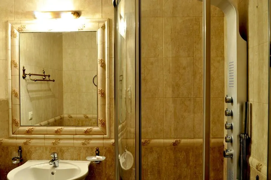 Bathroom in Areos Polis Boutique Hotel