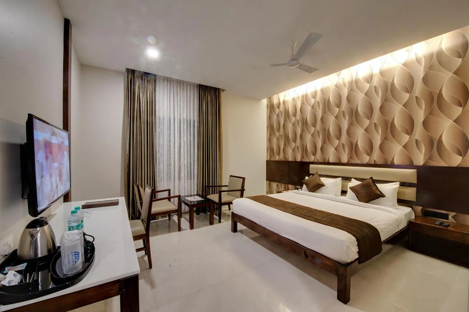 Bed in Hotel Ma Grand