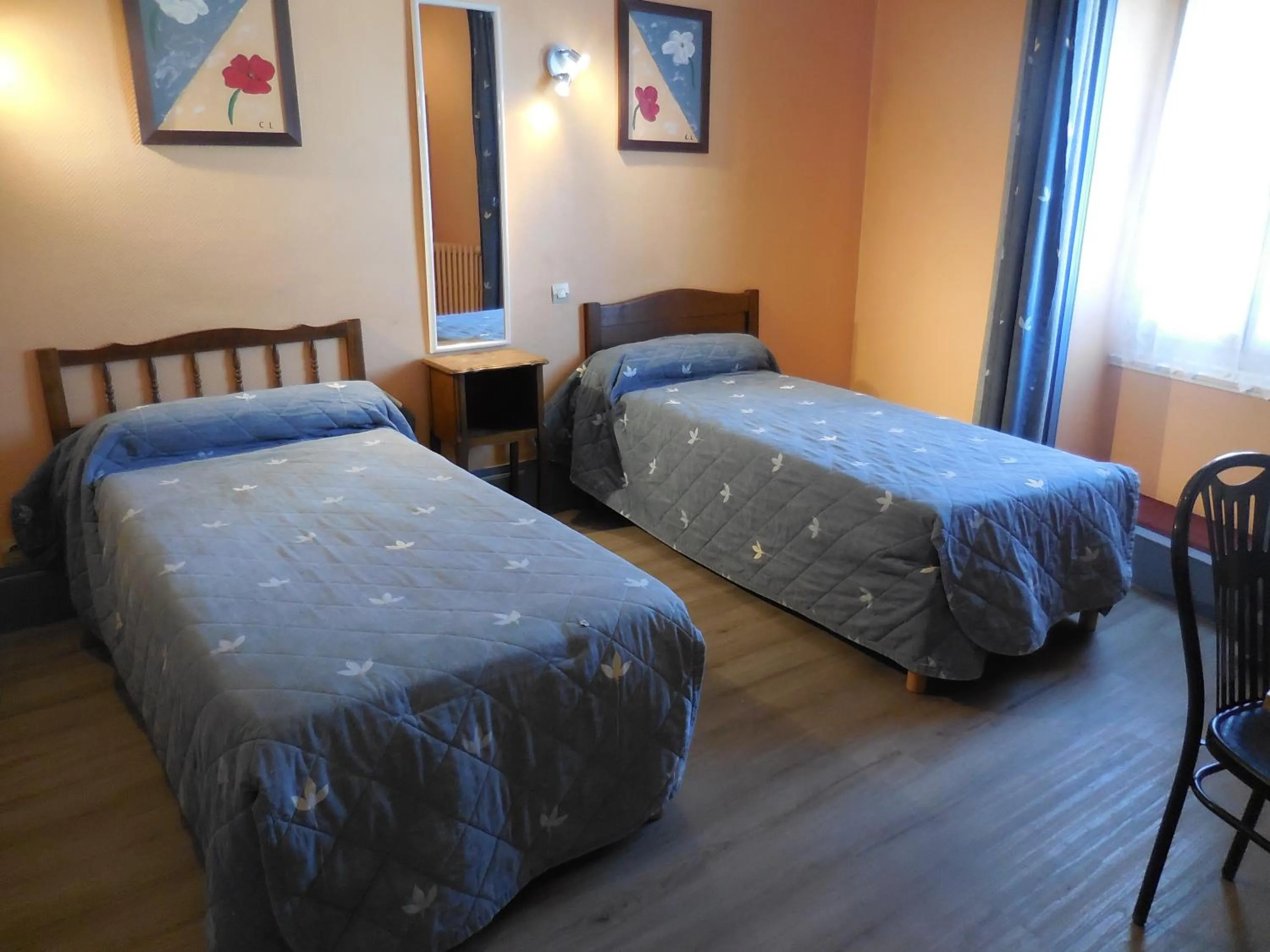 Bed in Hotel de la gare