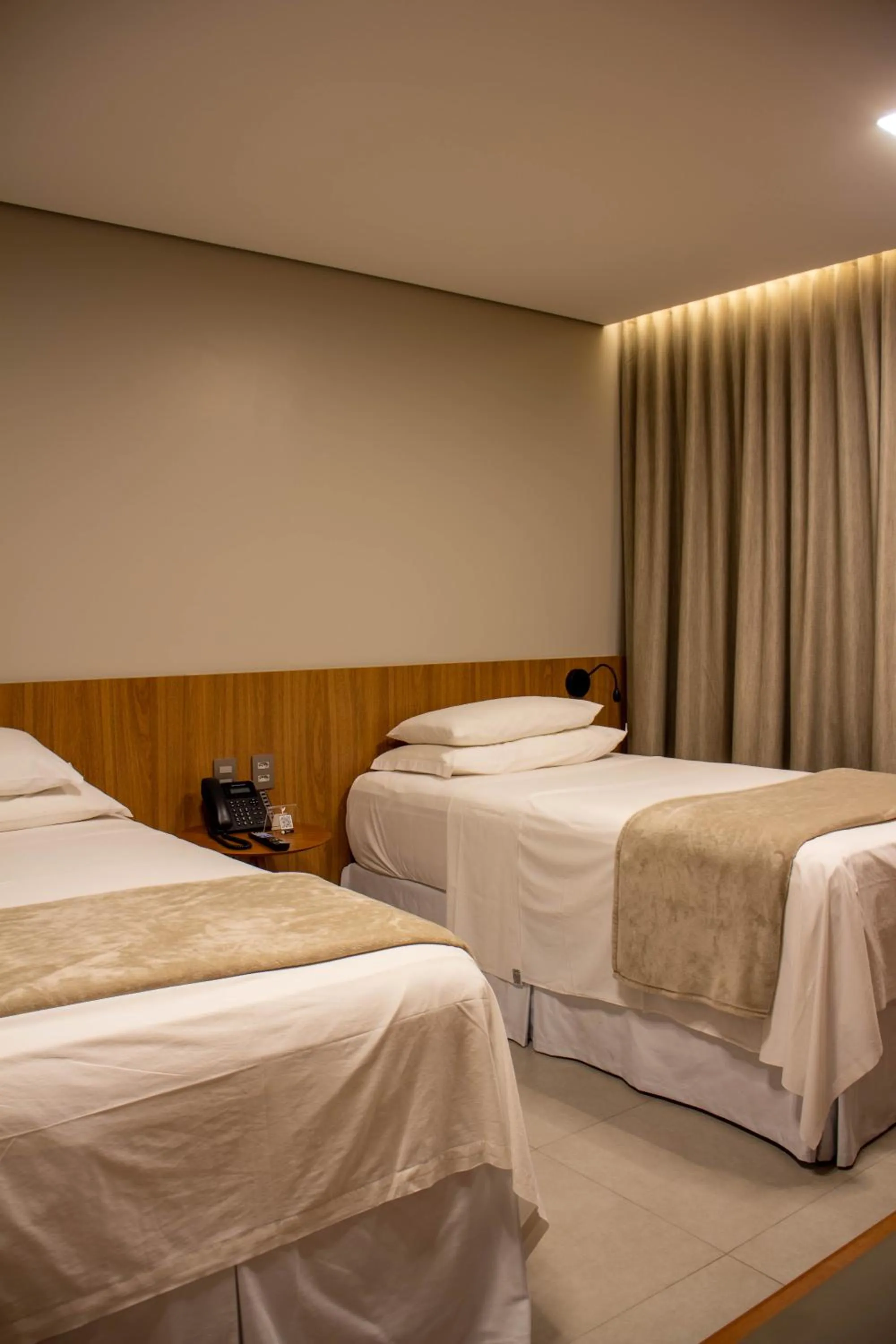 Bed in Amazon Taiamã Hotel