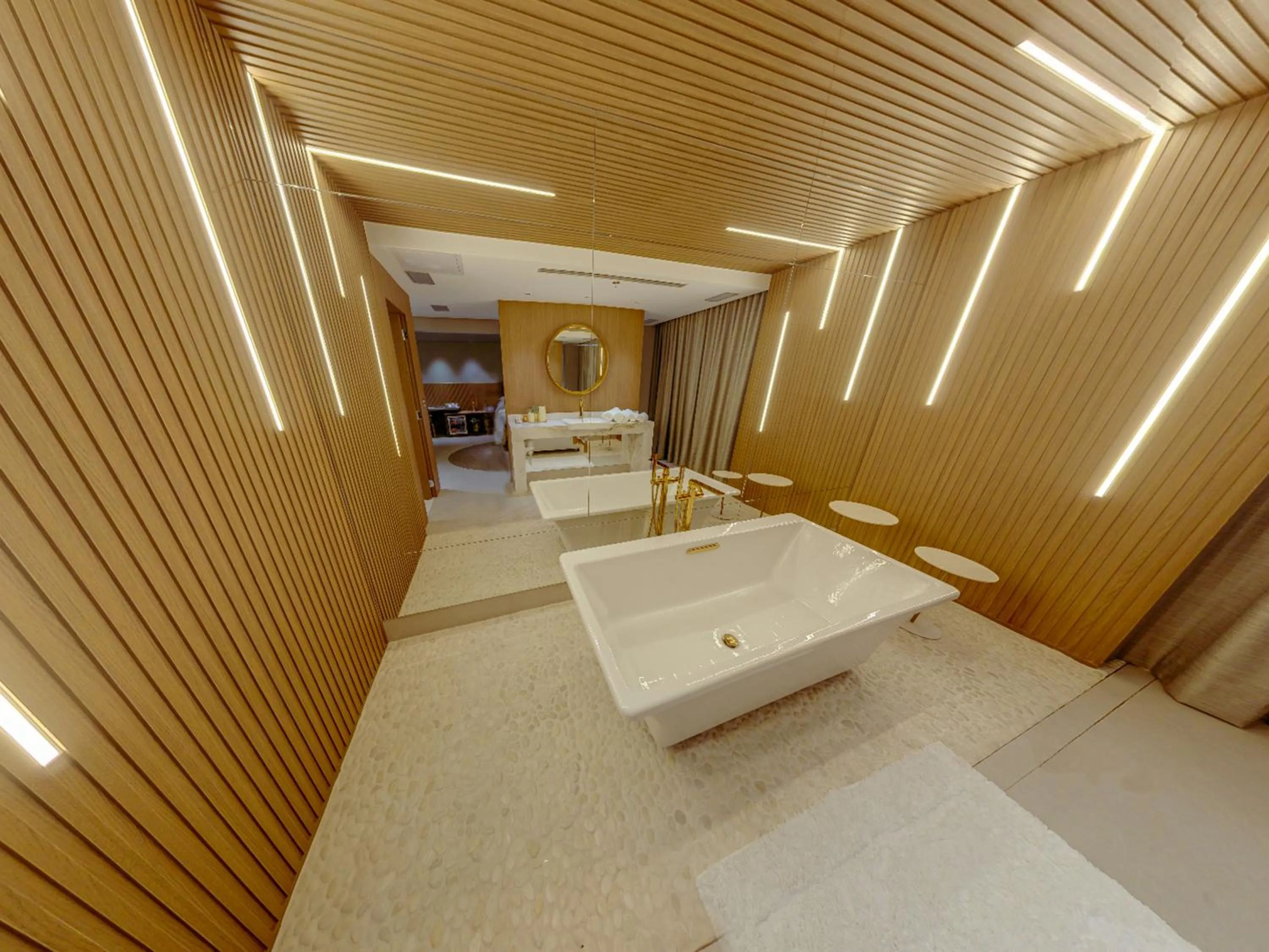 Bathroom in Amazon Taiamã Hotel