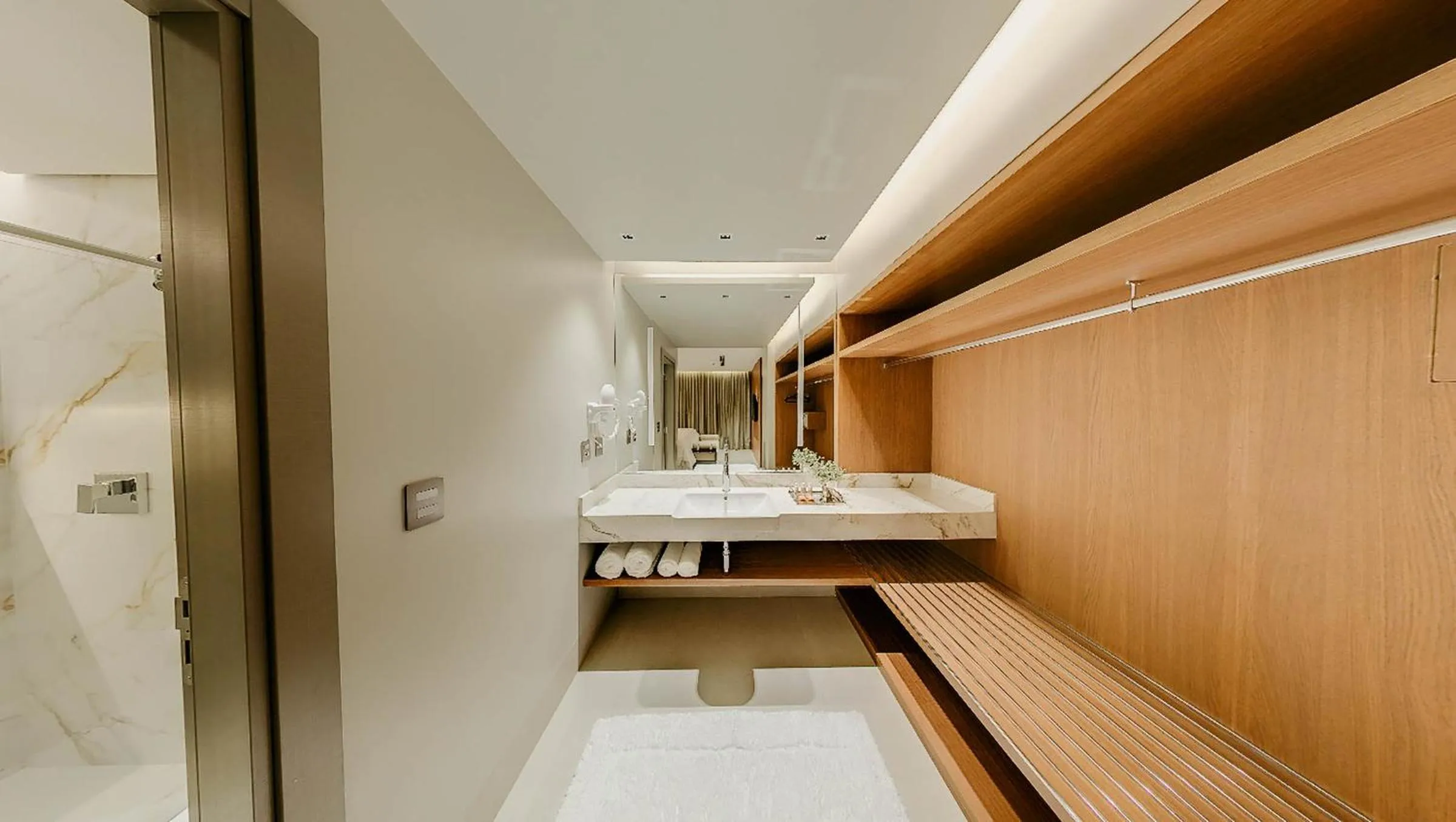 Bathroom in Amazon Taiamã Hotel