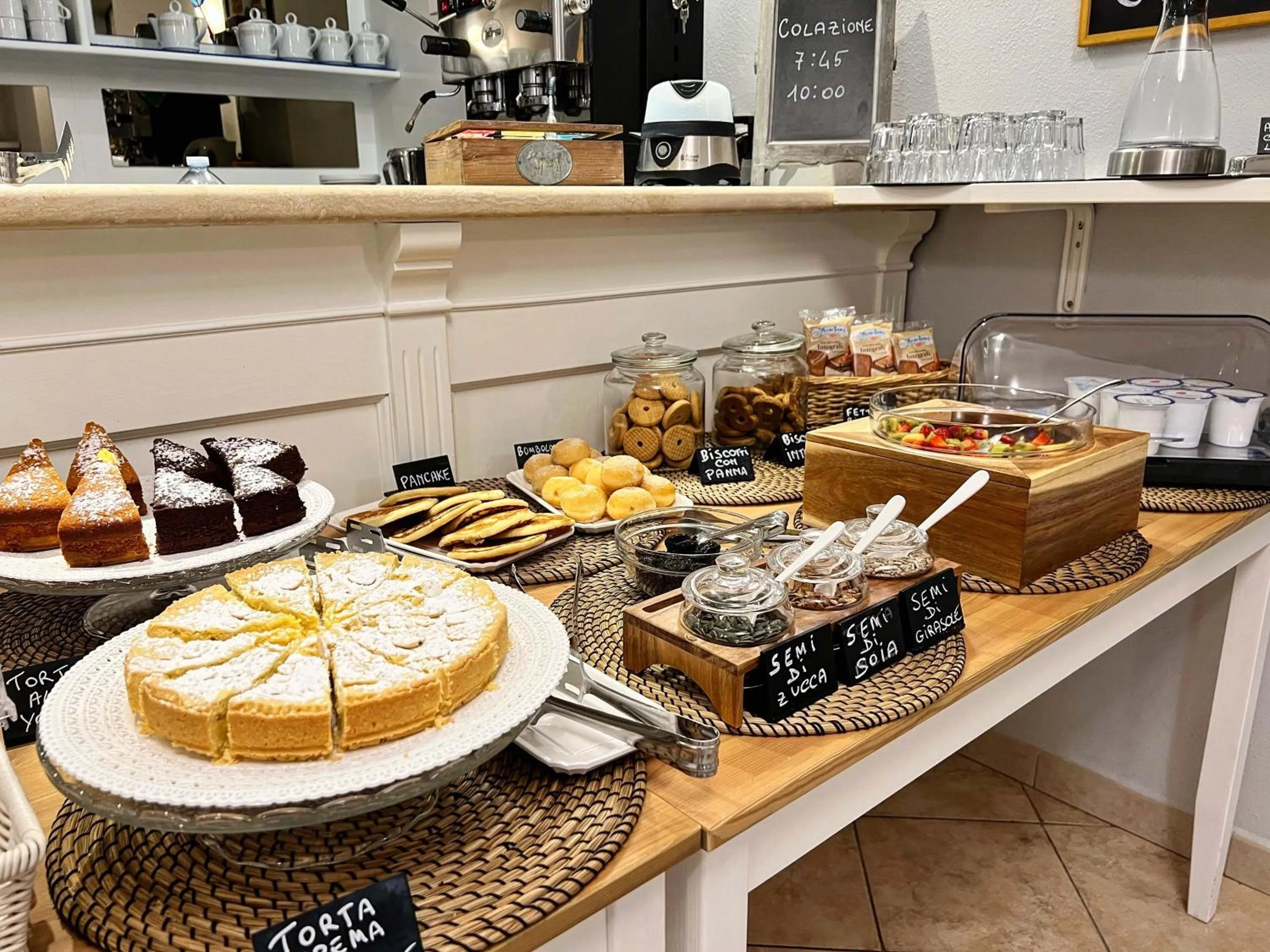 Breakfast in Hotel Conchiglia