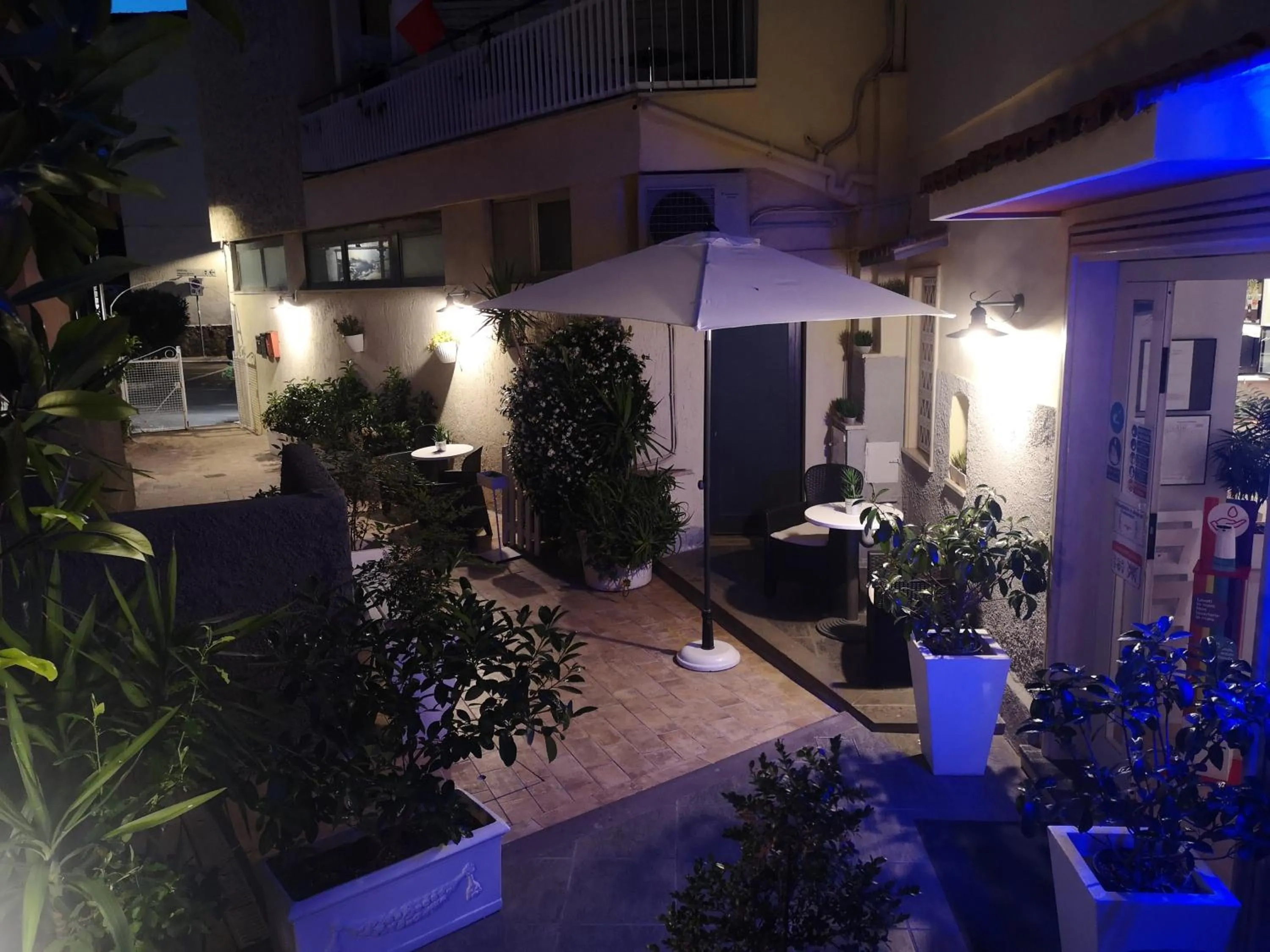 Patio in Hotel Conchiglia