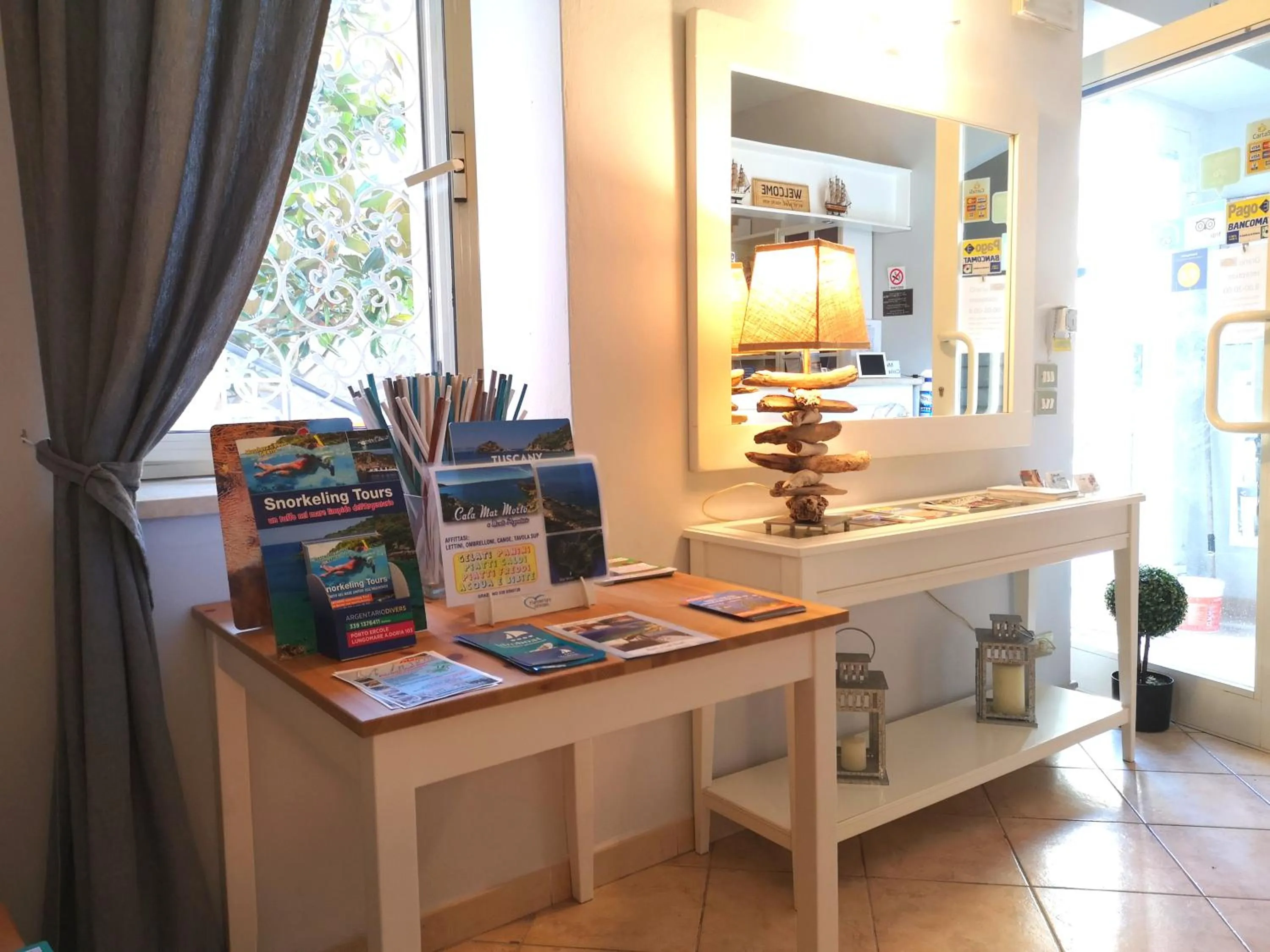 Lobby or reception in Hotel Conchiglia