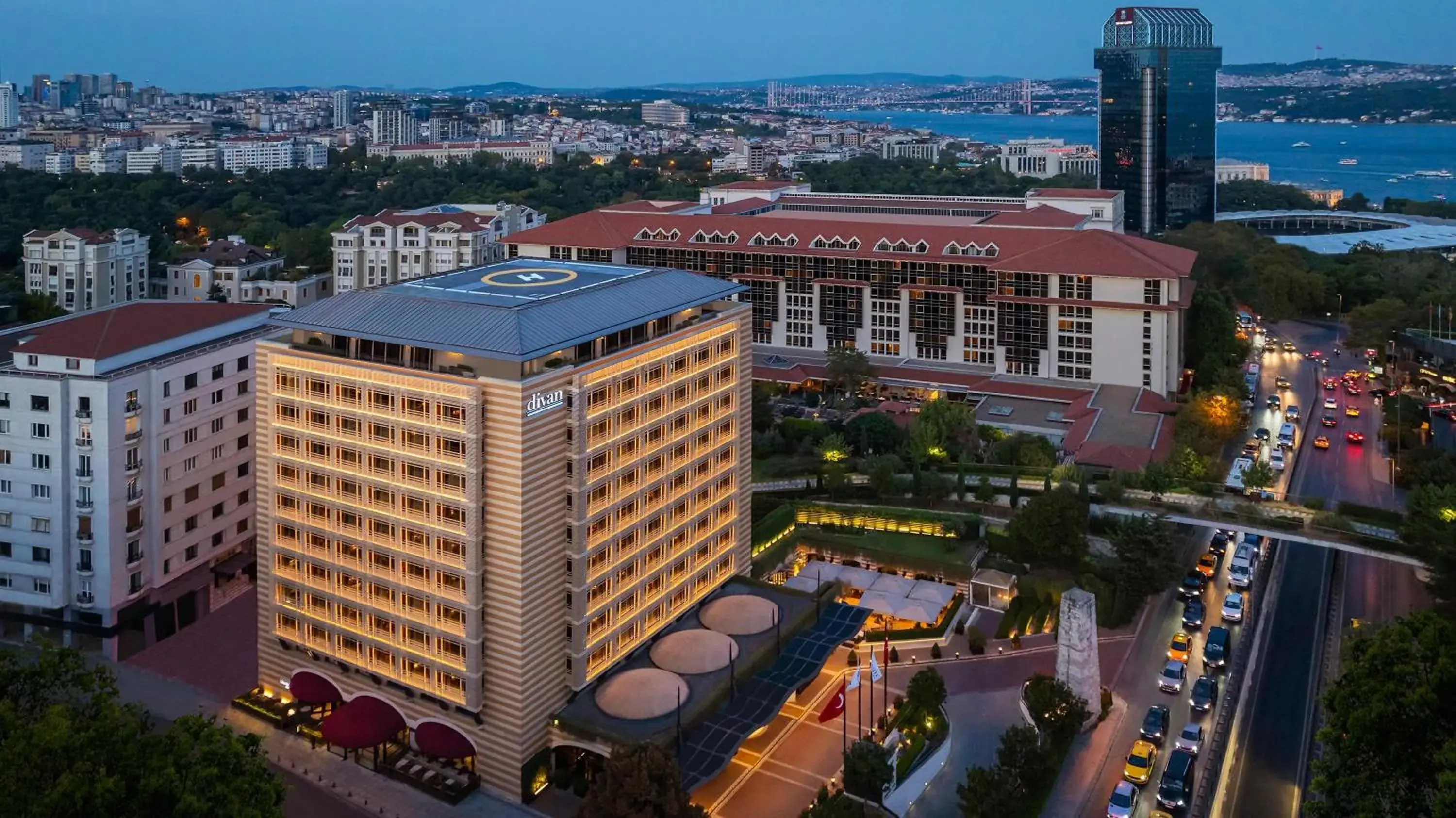 Property building in Divan Istanbul Property building in Divan Istanbul