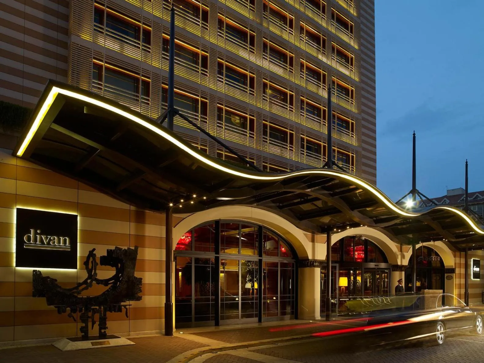 Lobby or reception in Divan Istanbul