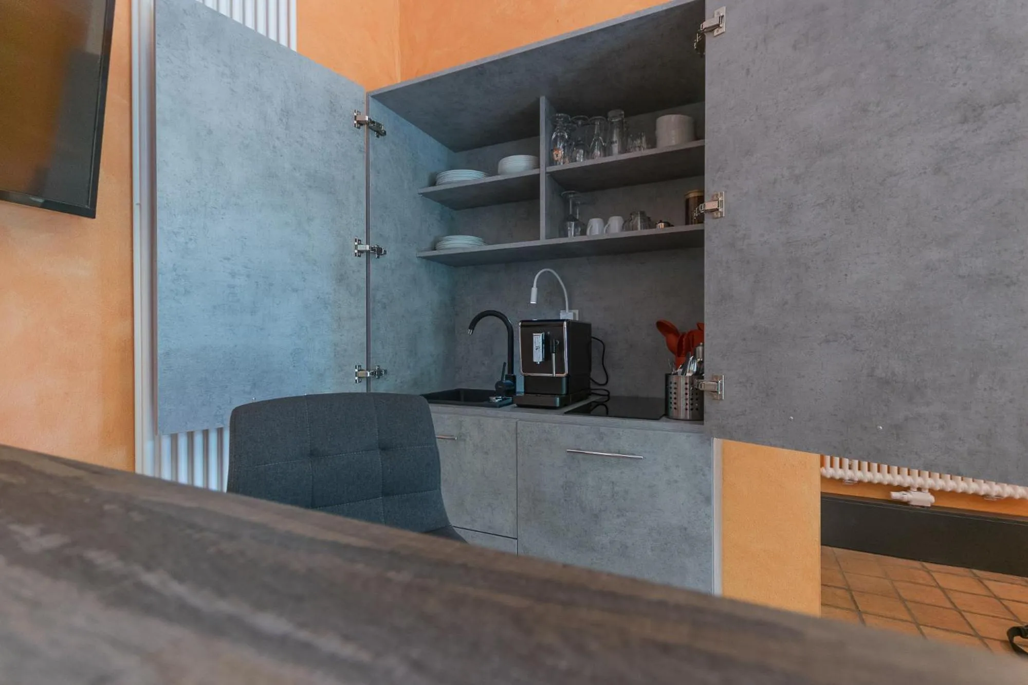 kitchen in Albergo-Toscana