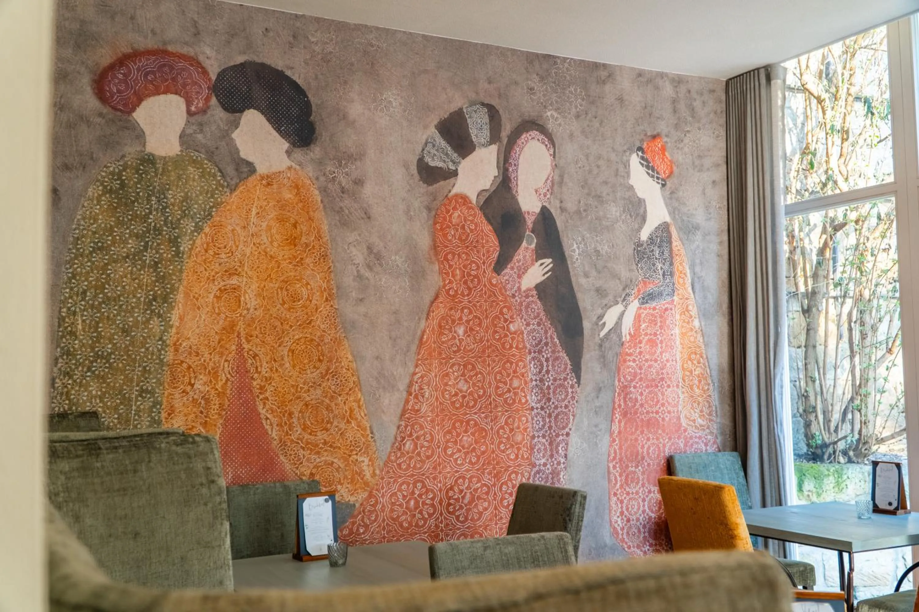 Decorative detail in Albergo-Toscana