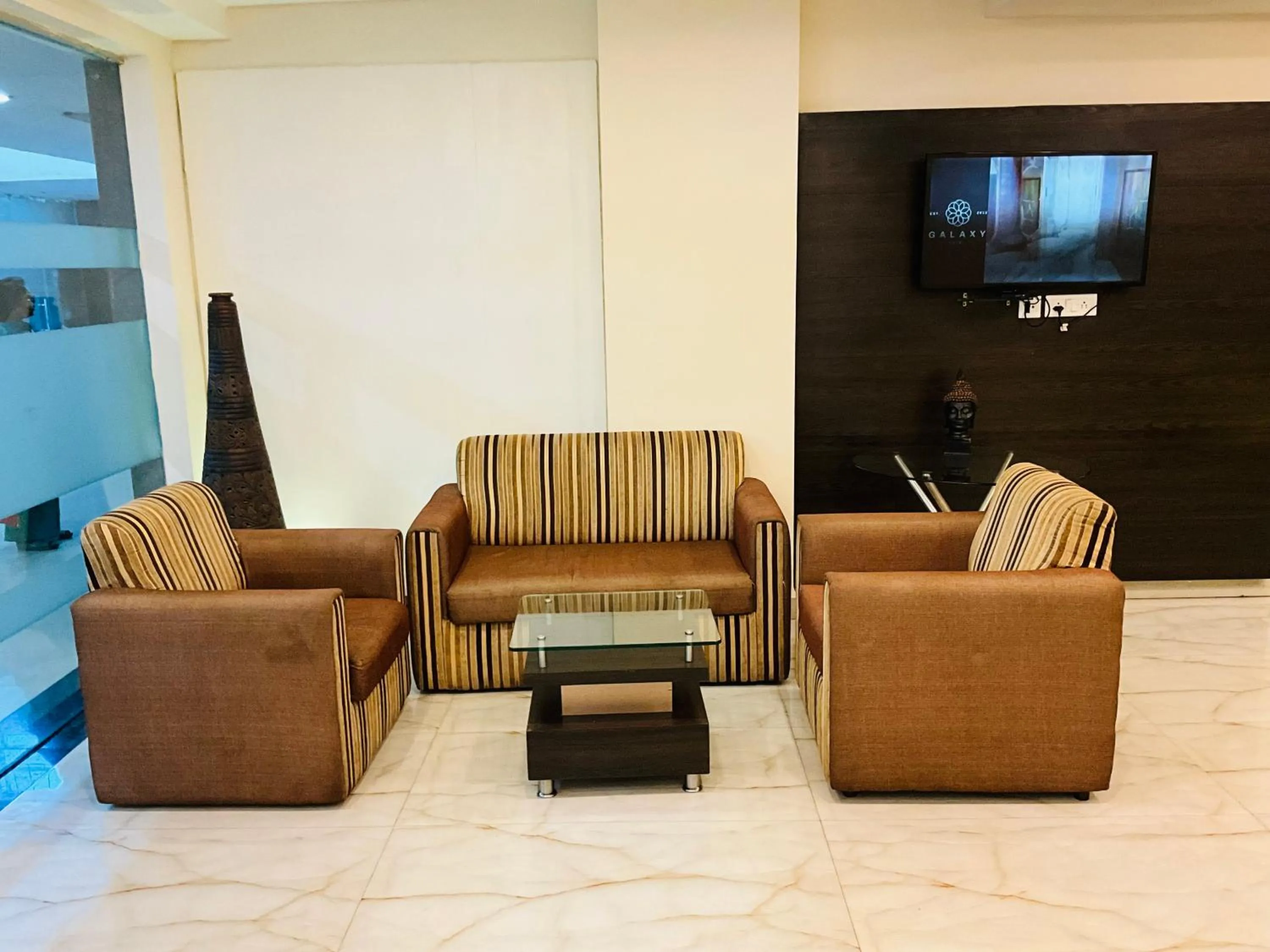 Lobby or reception in Hotel Galaxy