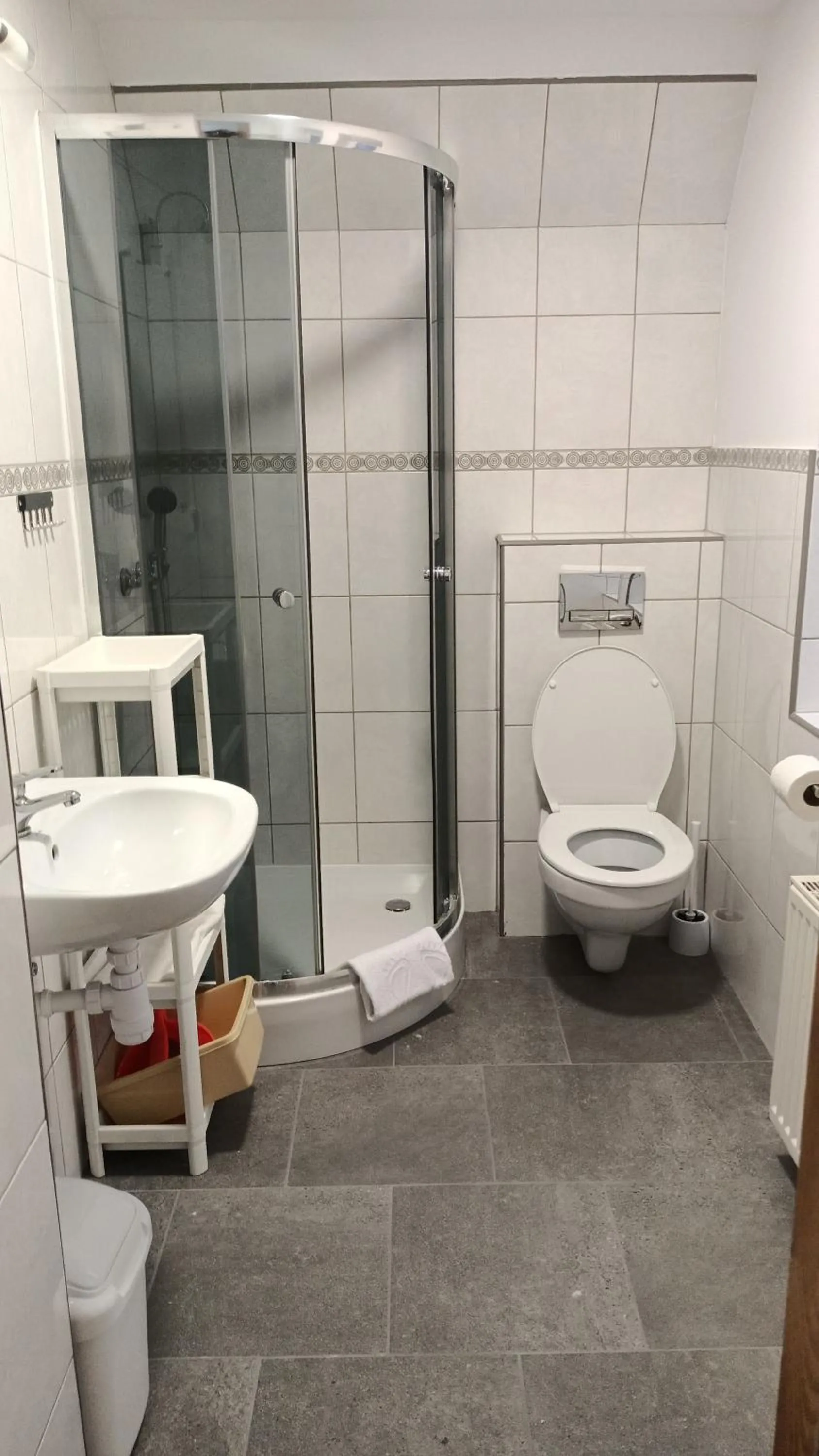 Shower in DW Bukówka