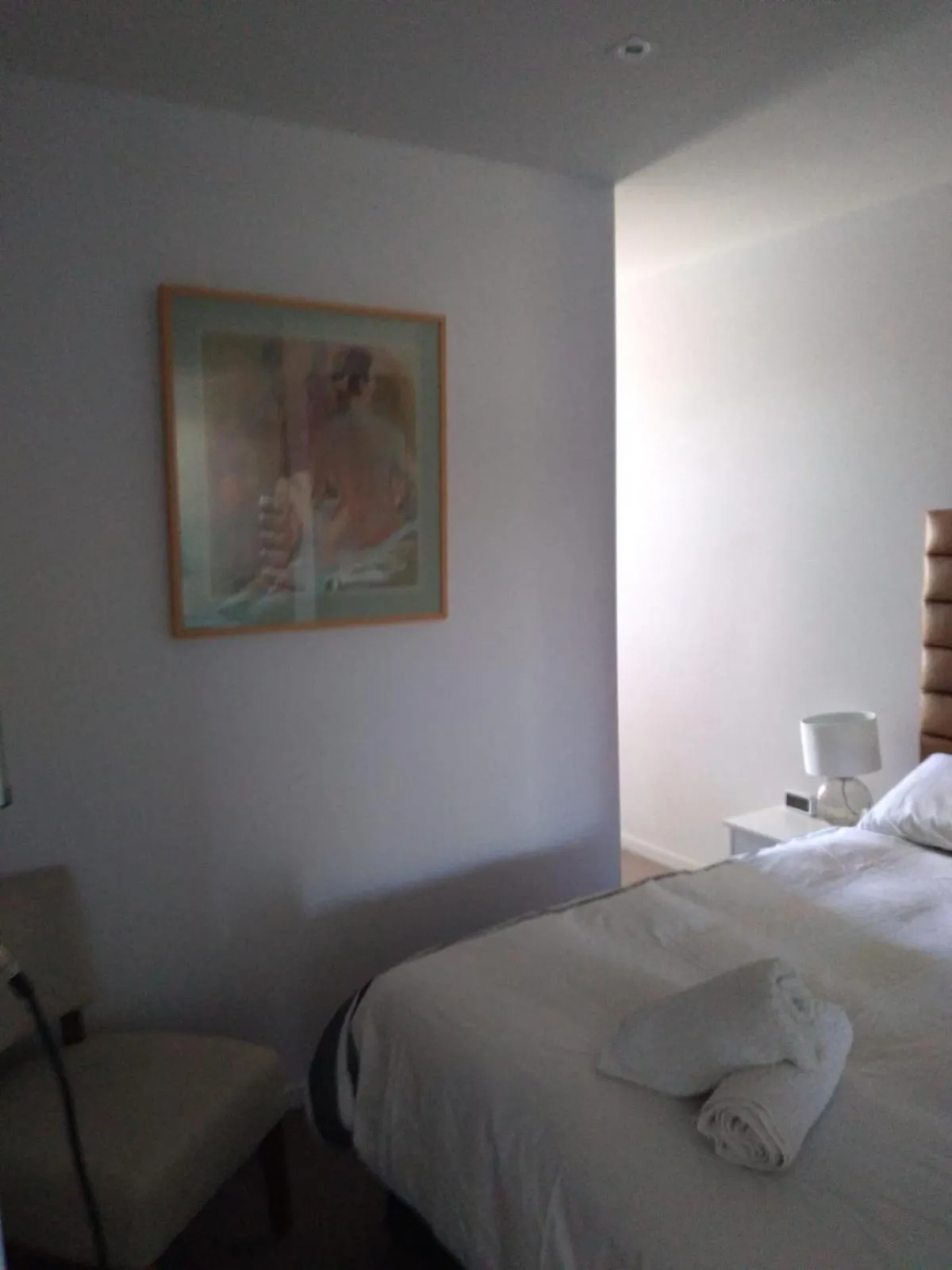 Bed in Marina View Apartment on the Maribyrnong River, Melbourne