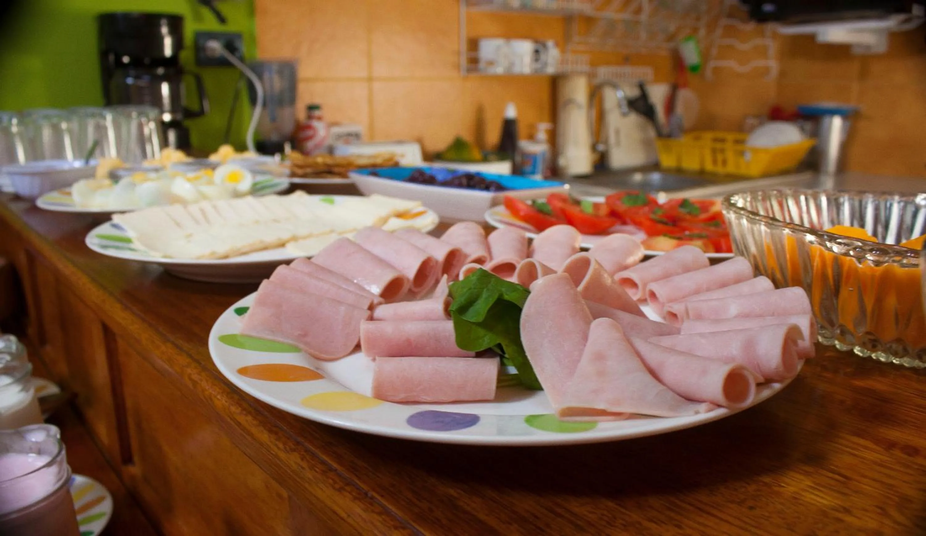 Breakfast in Hostal Teatro Inka