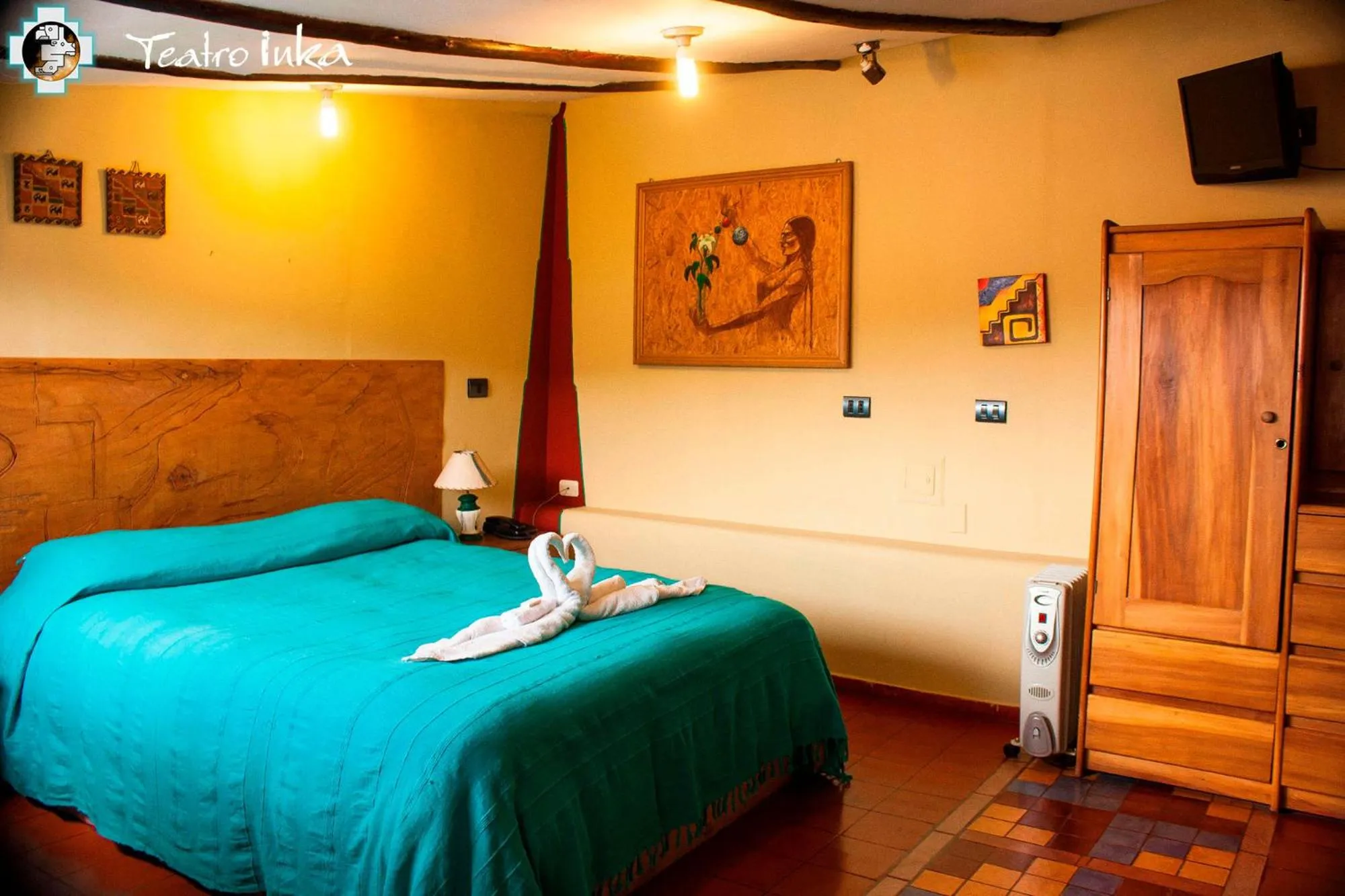 Bedroom, Bed in Hostal Teatro Inka