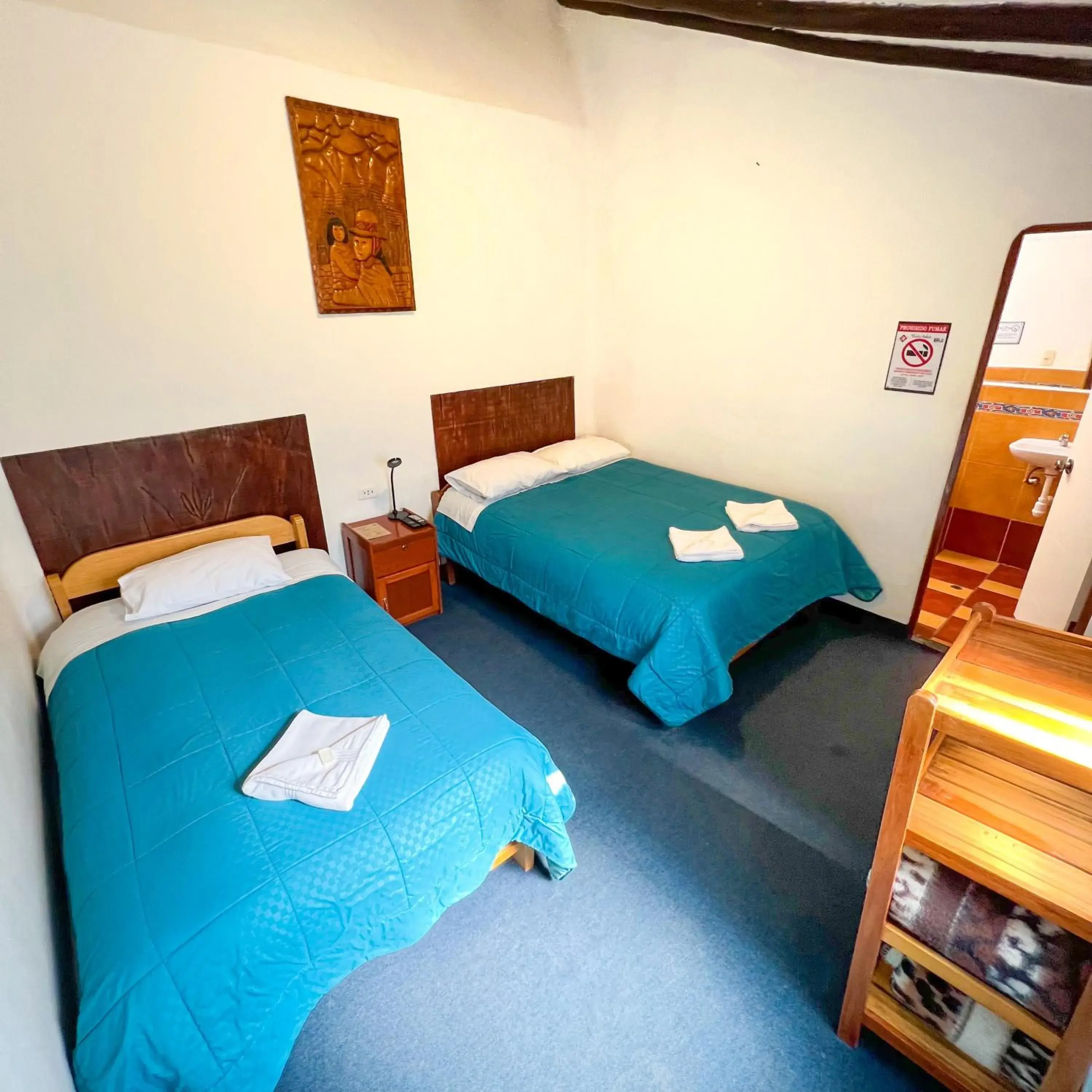 Family Room with Private Bathroom (3 guest) in Hostal Teatro Inka Family Room with Private Bathroom (3 guest) in Hostal Teatro Inka