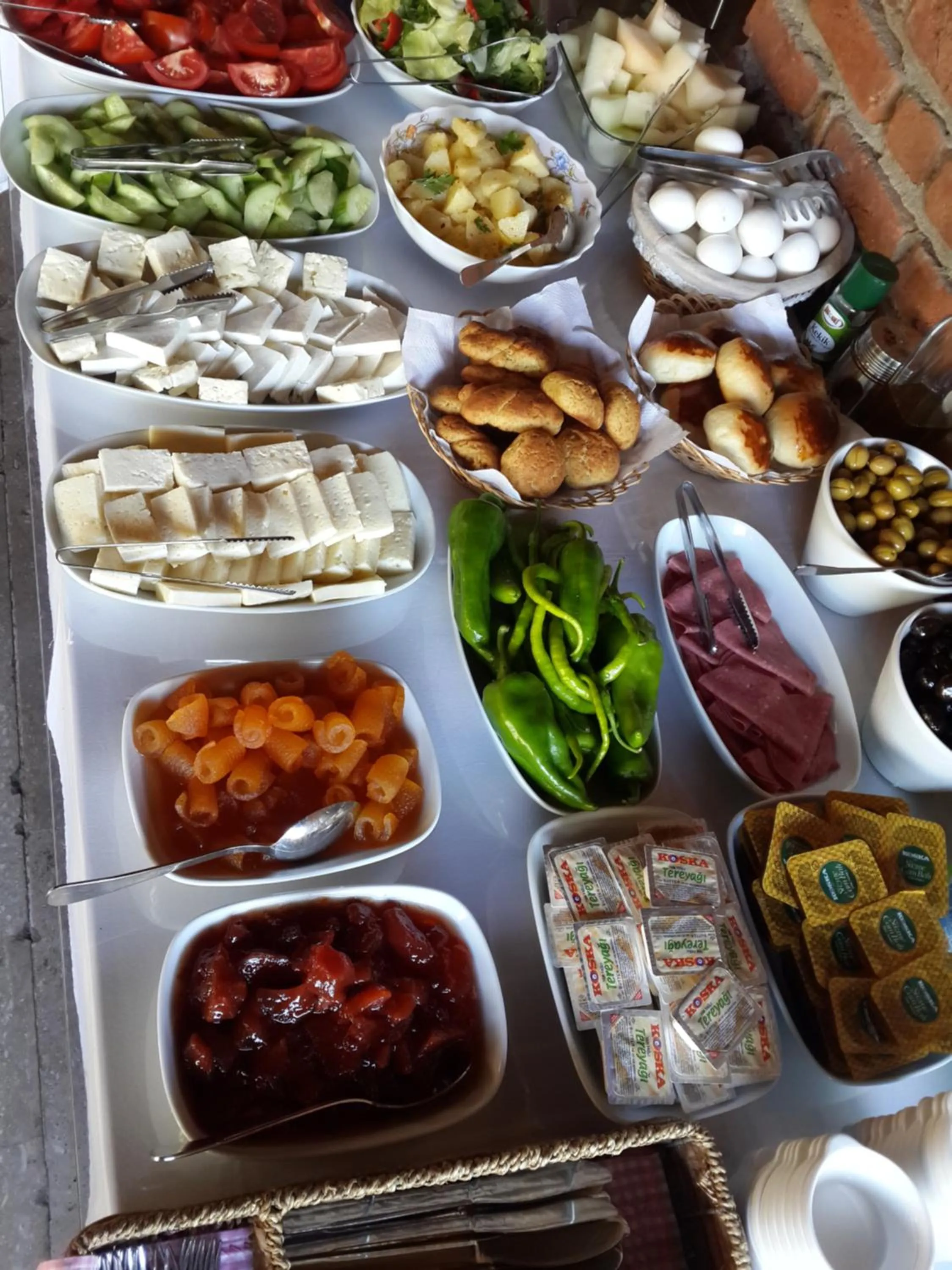 Buffet breakfast in Görkem Apart Otel