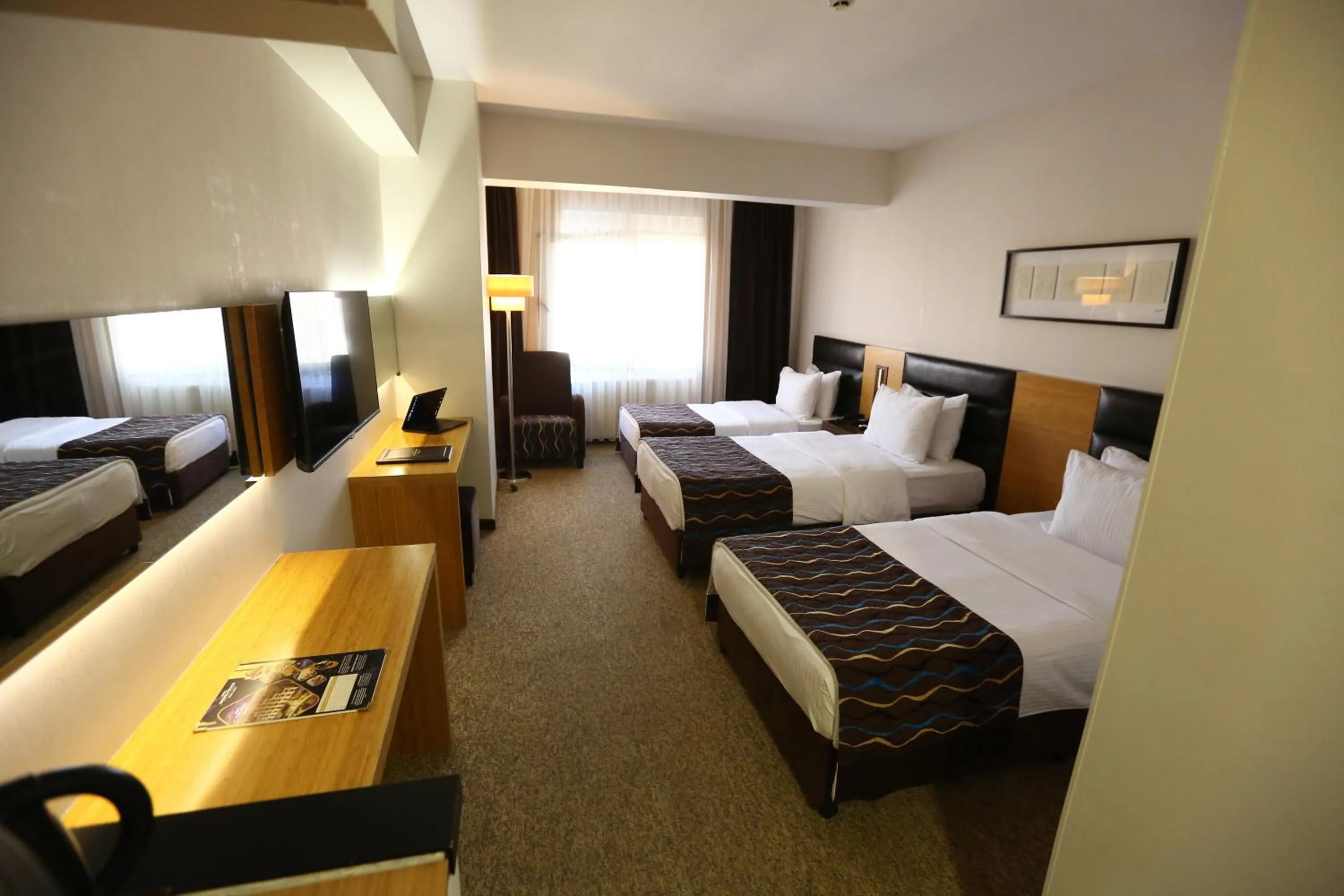 Bed in North Point Hotel