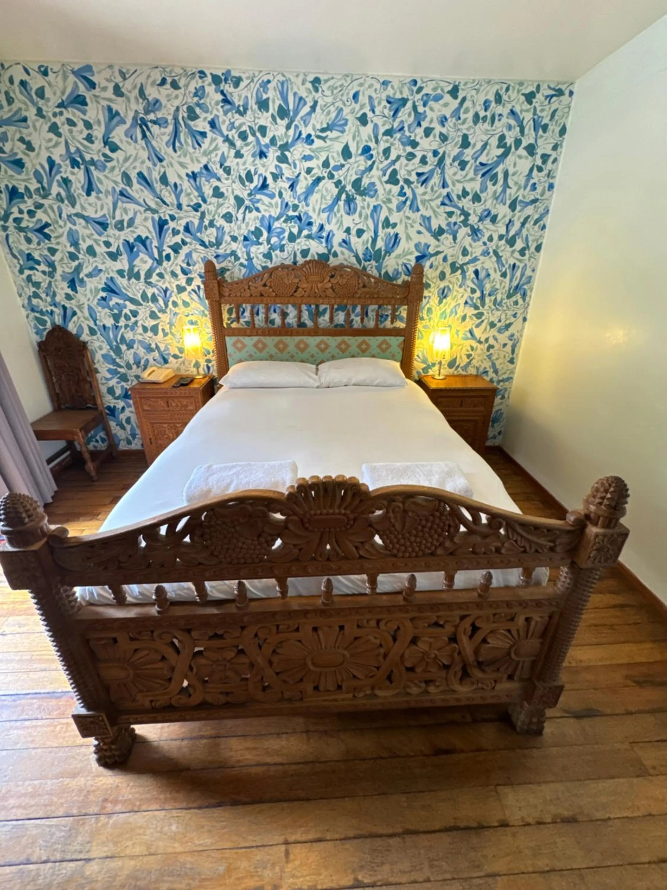 Property building, Bed in Posada Villa Mayor
