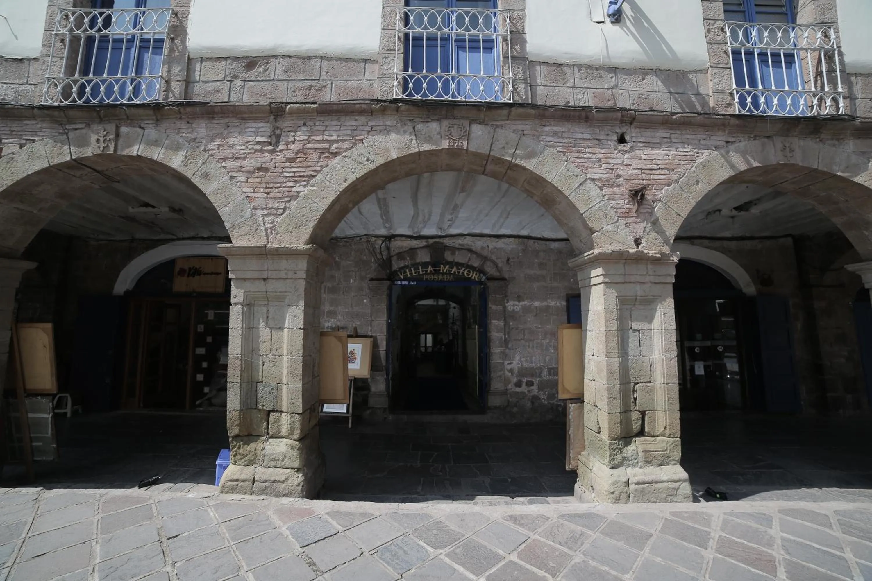 Facade/entrance in Posada Villa Mayor