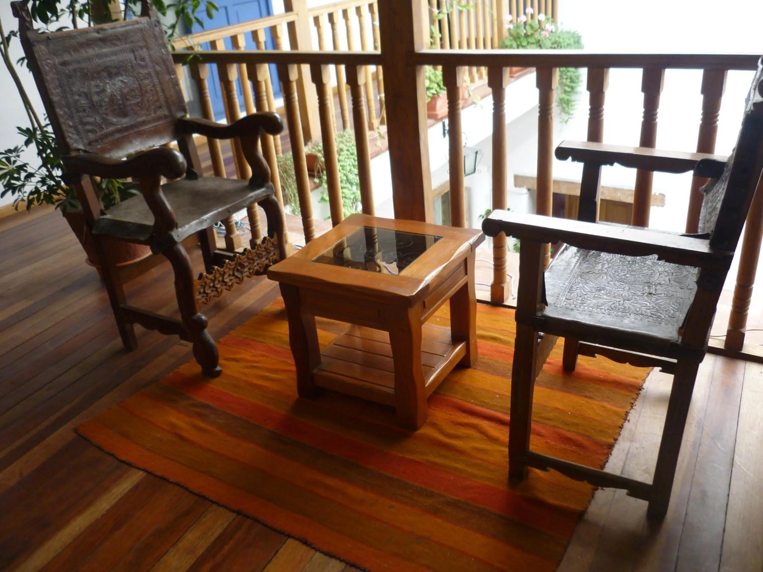Balcony/Terrace in Posada Villa Mayor