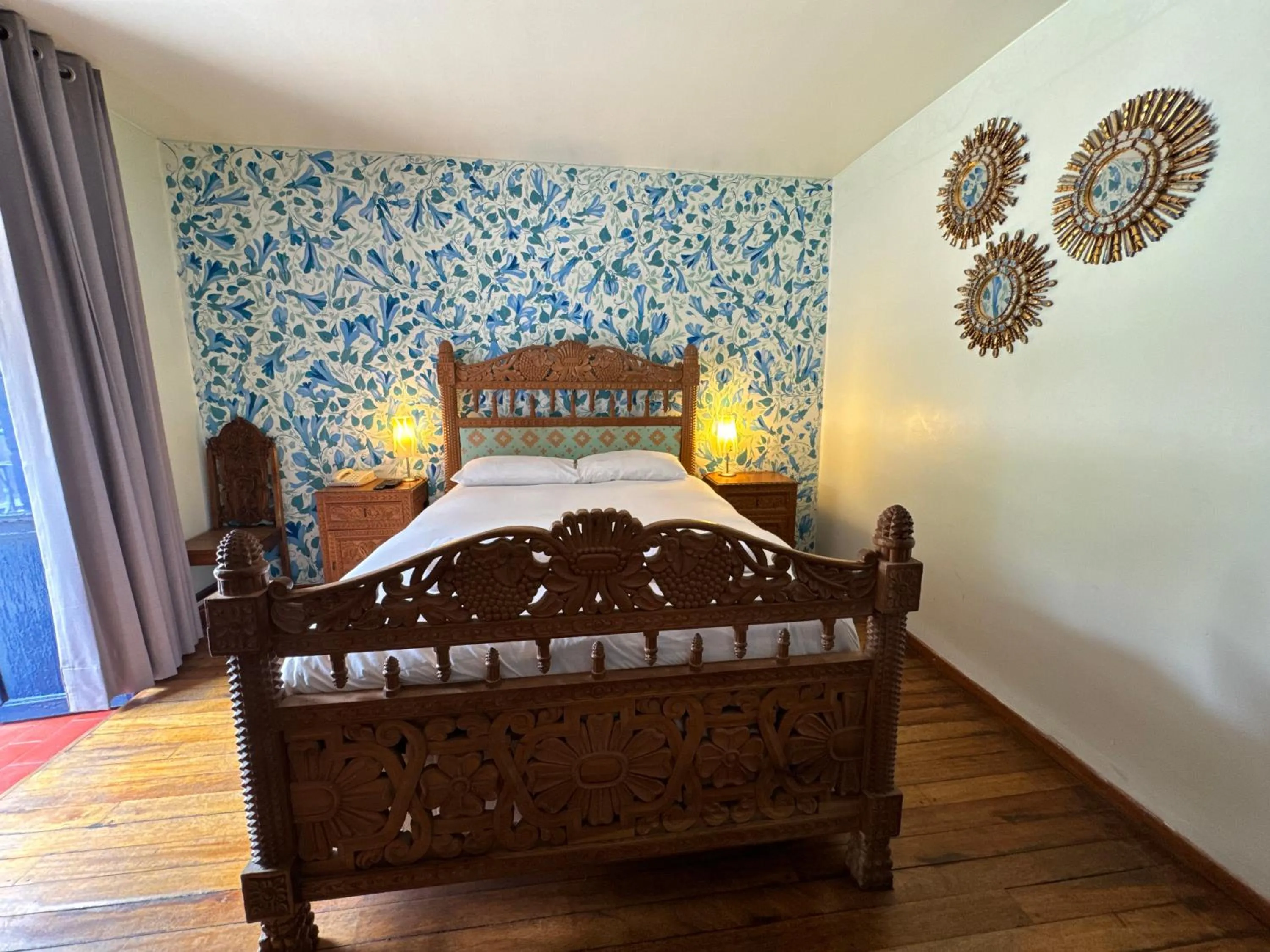 Property building, Bed in Posada Villa Mayor