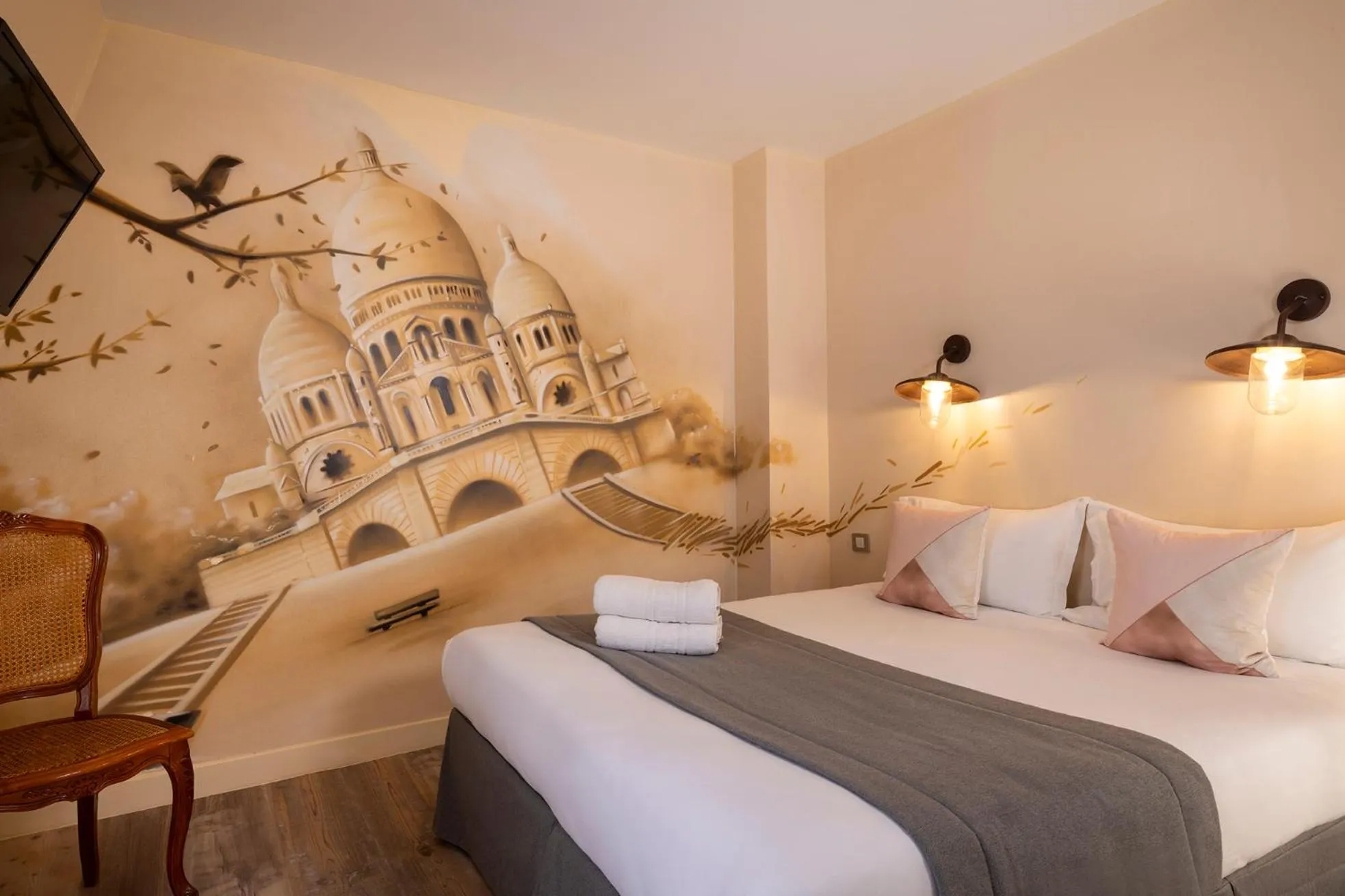 Bed in Paris Legendre