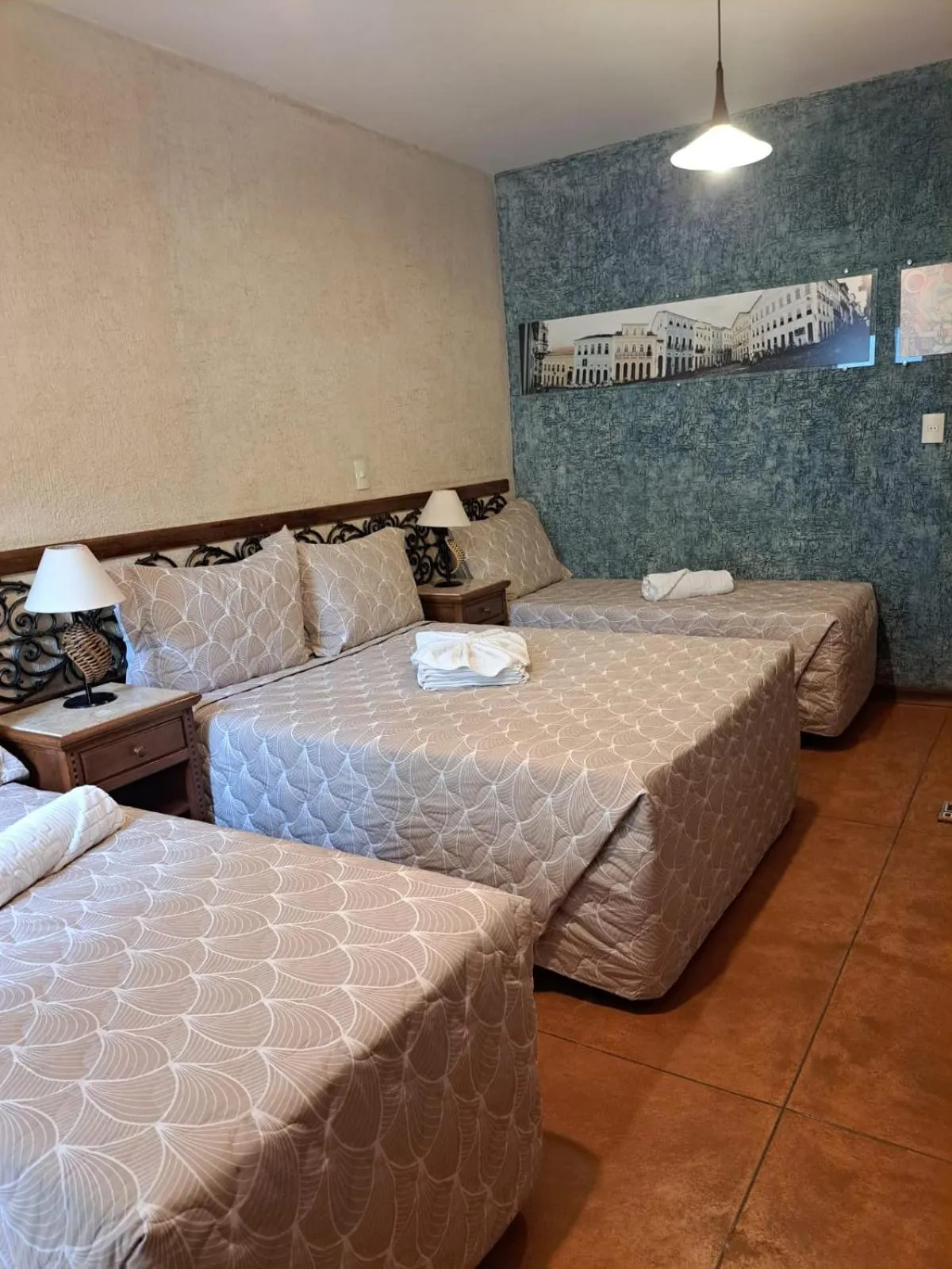 Bed in Pousada Brasil Nativo