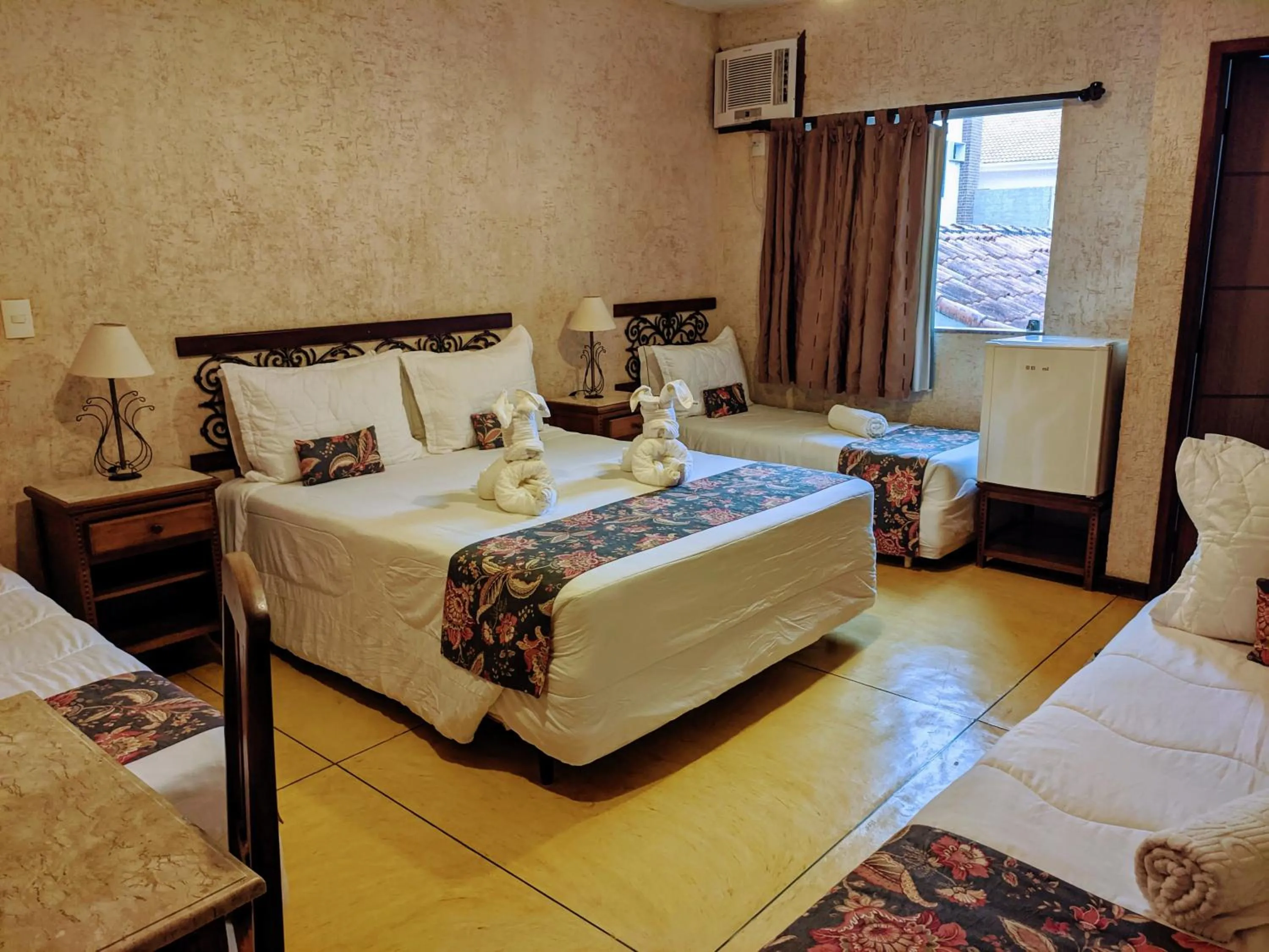 Bed in Pousada Brasil Nativo