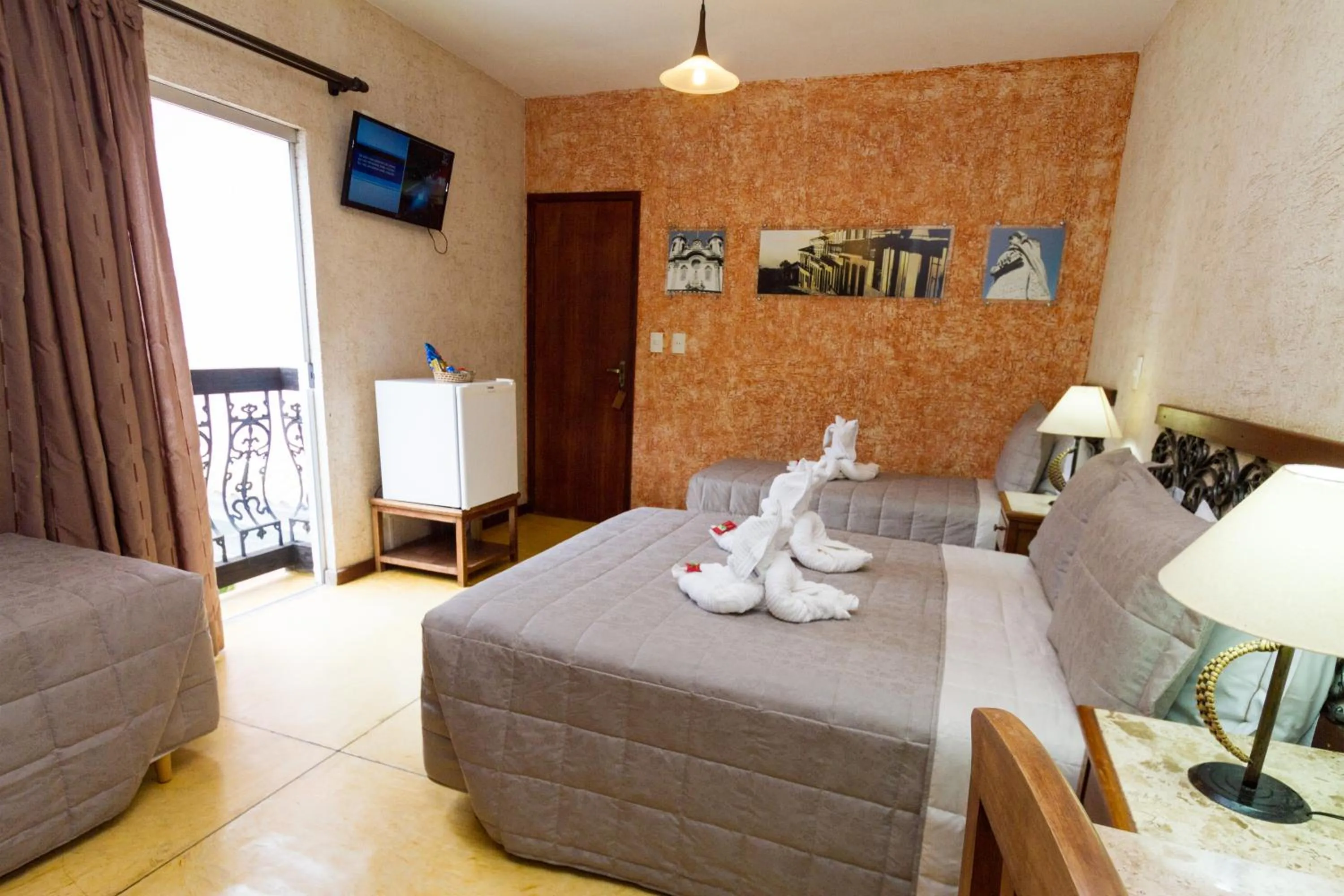 Street view, Bed in Pousada Brasil Nativo