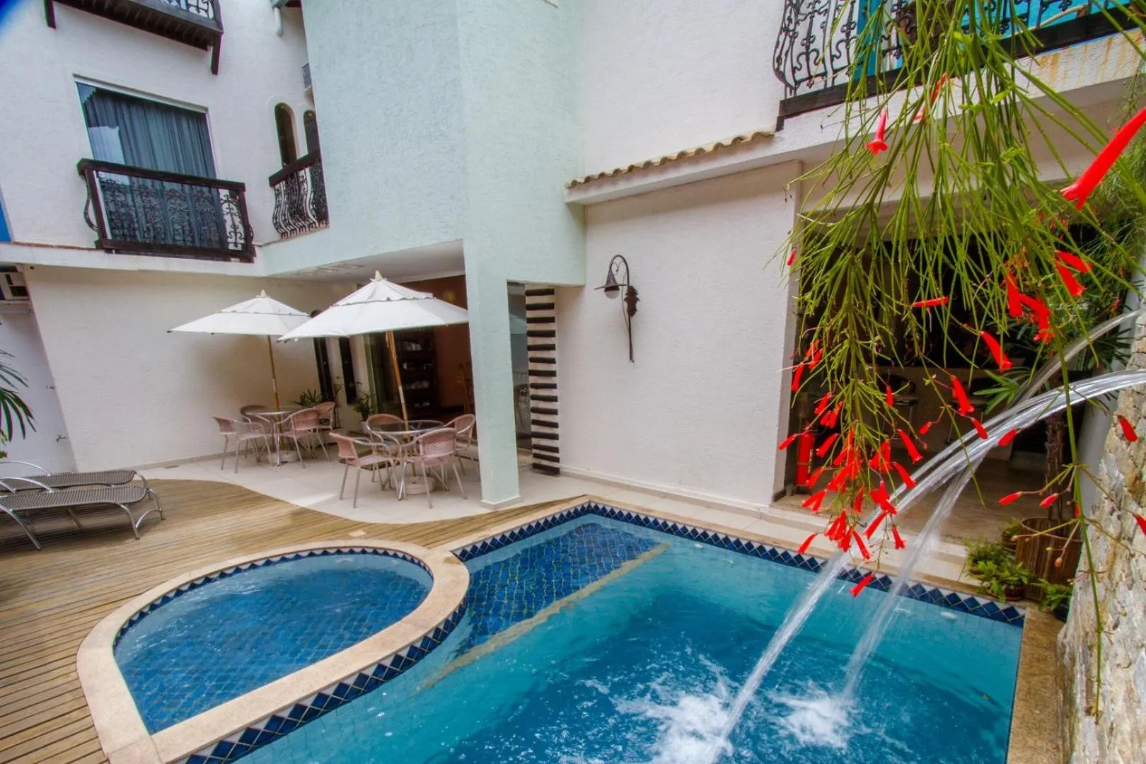 Hot Tub in Pousada Brasil Nativo