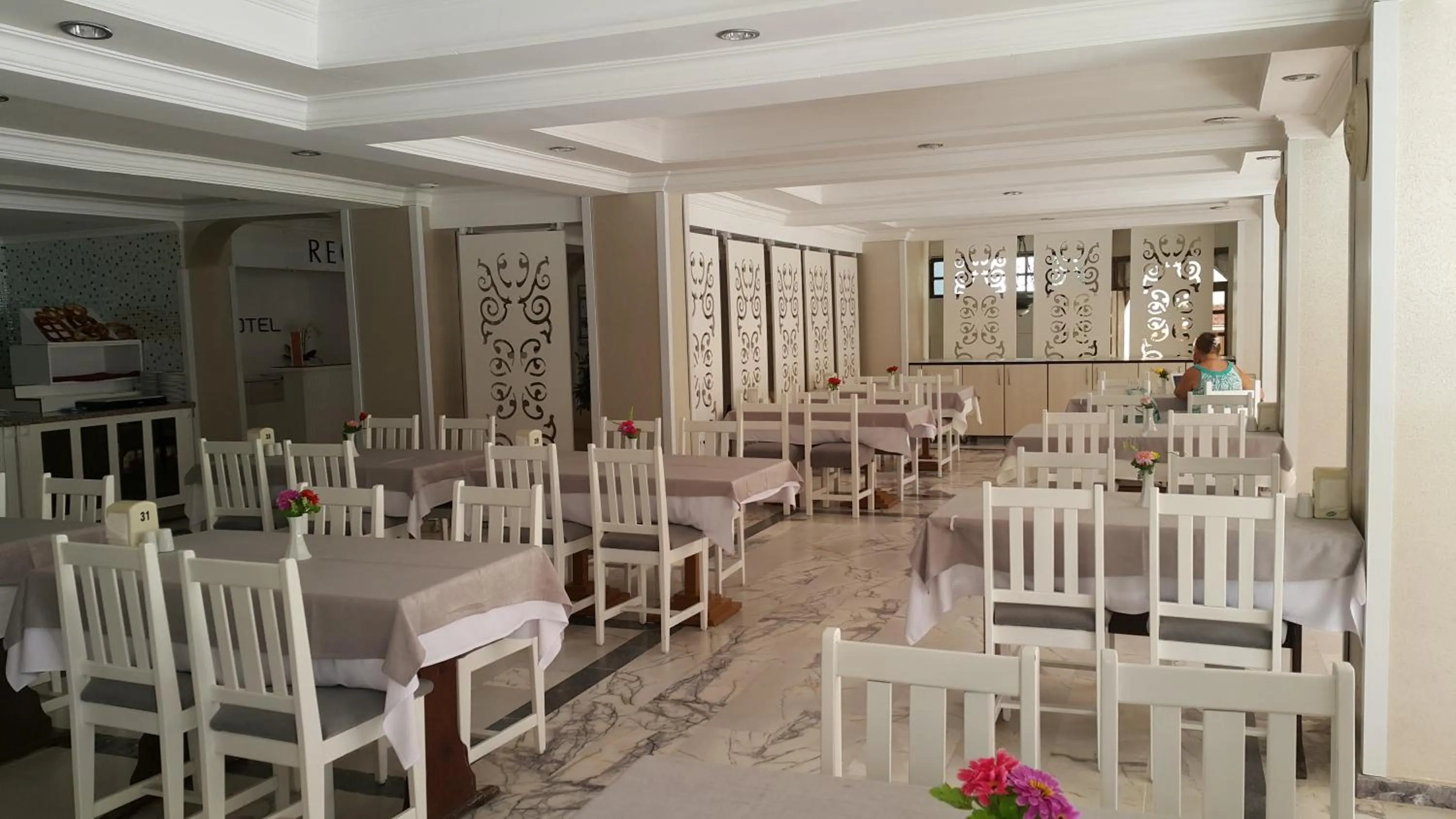 Lobby or reception in Halıcı Hotel Marmaris
