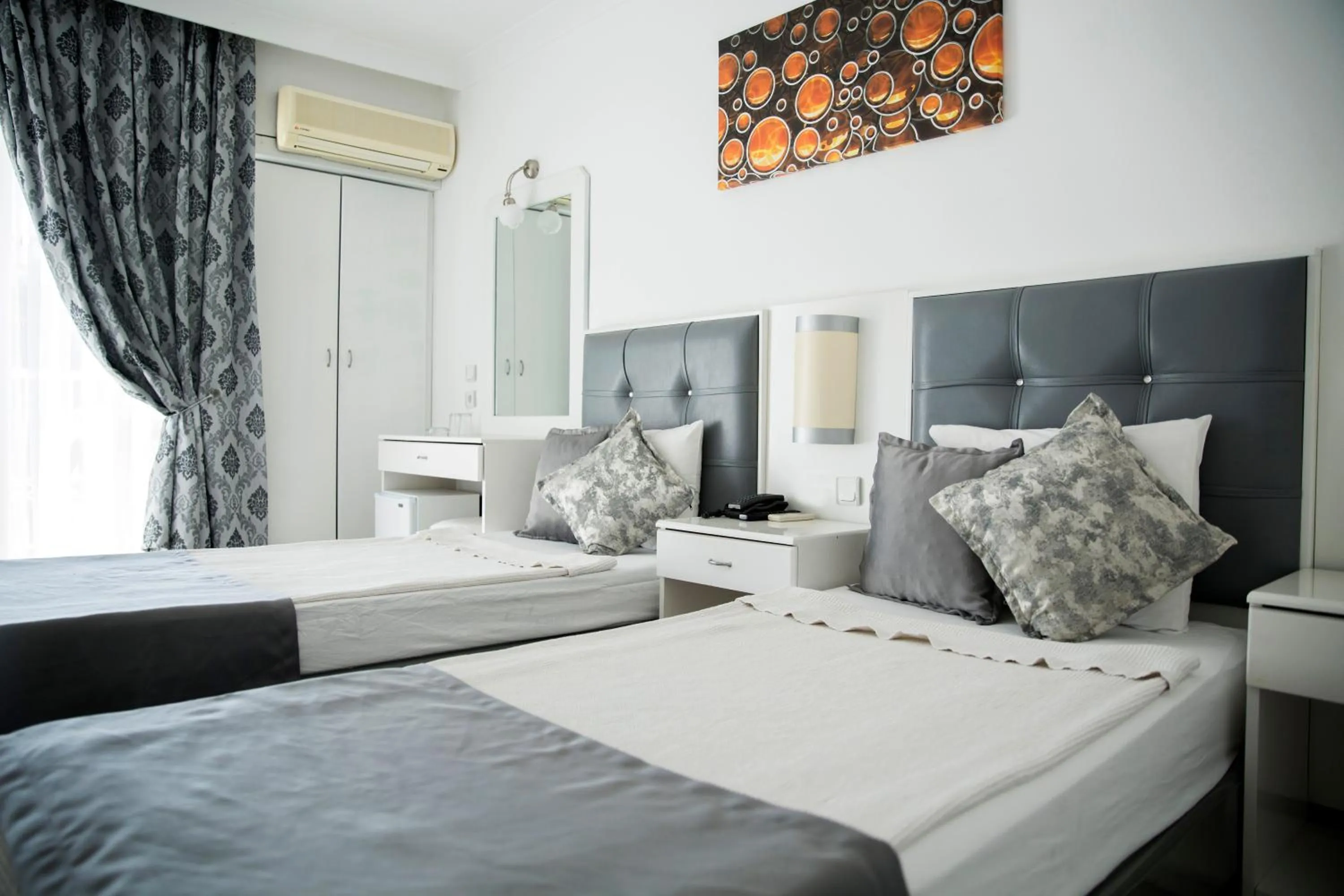 Bed in Halıcı Hotel Marmaris