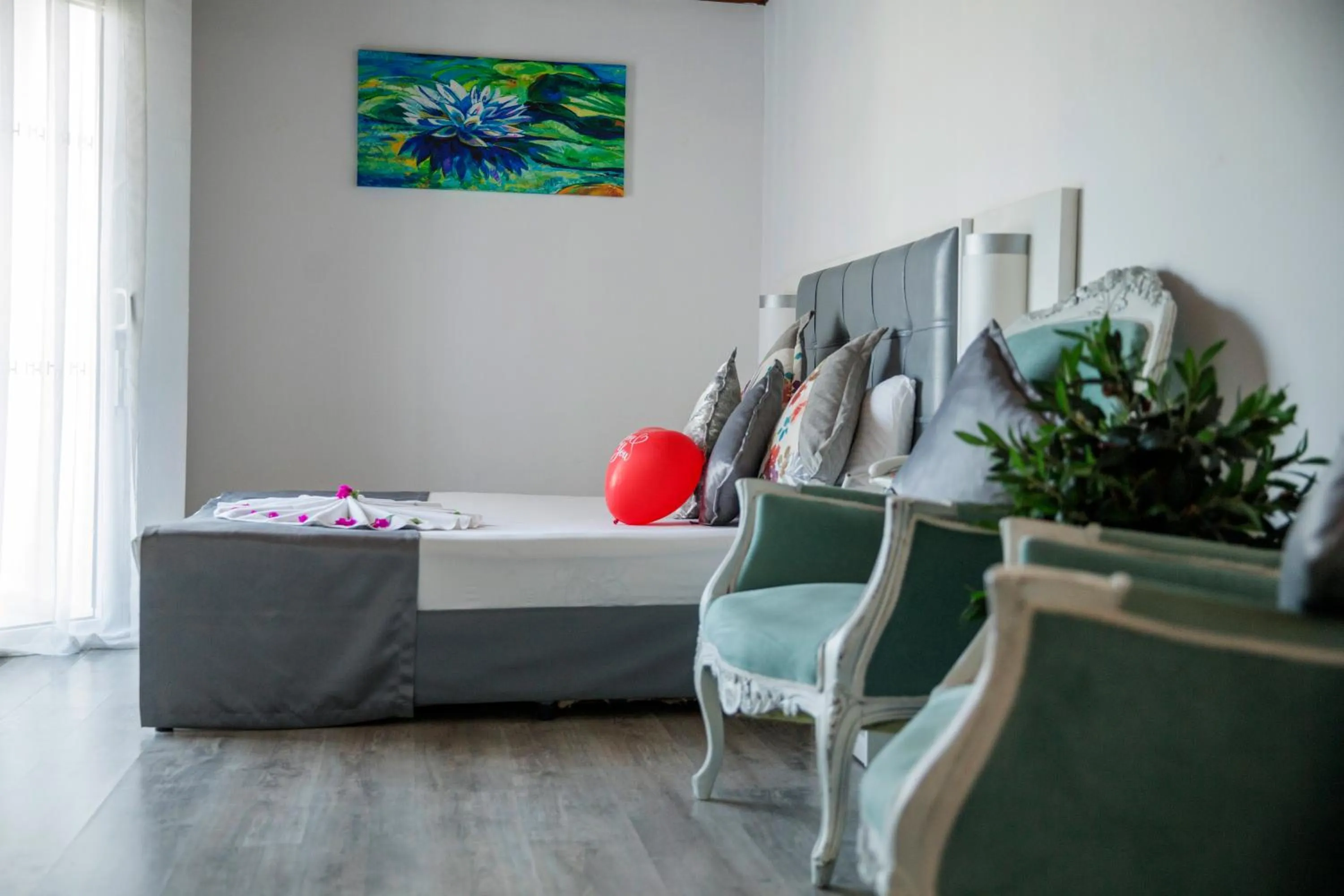 Bed in Halıcı Hotel Marmaris